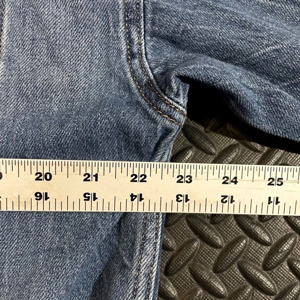 Vintage American Eagle Blue Light Wash Button Up Denim Jean Jacket Men Large Size L Size 36" / US 14 / IT 50 - 7 Thumbnail
