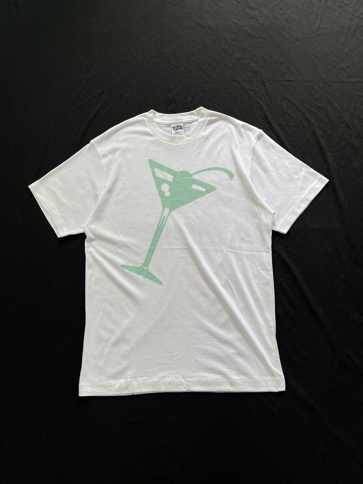 Billionaire Boys Club Rare Billionaire Boys Club BBC Martini Glass White T-Shirt L Size US L / EU 52-54 / 3 - 1 Thumbnail