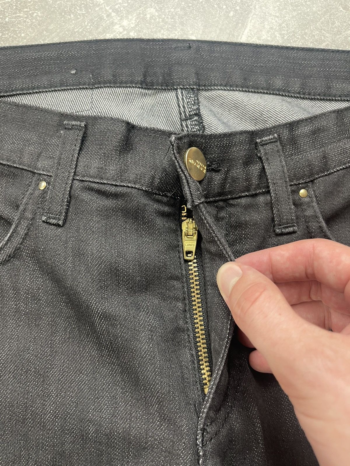 Iceberg Iceberg Jeans Black Denim Pants Embroidered Flare Y2K Size 30" / US 8 / IT 44 - 12 Thumbnail