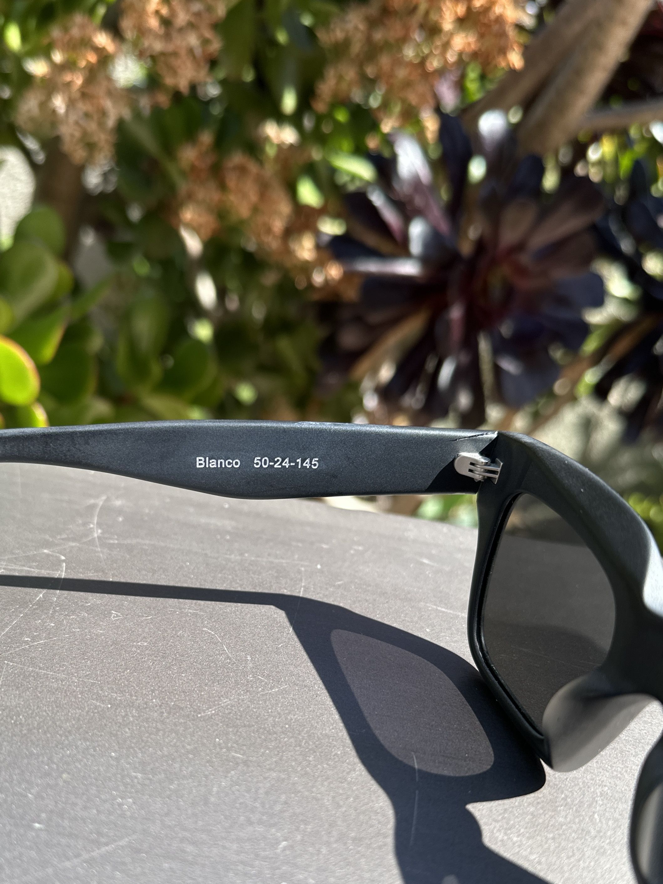Other Circulr Blanco Matte Black Sunglasses Size ONE SIZE - 5 Thumbnail