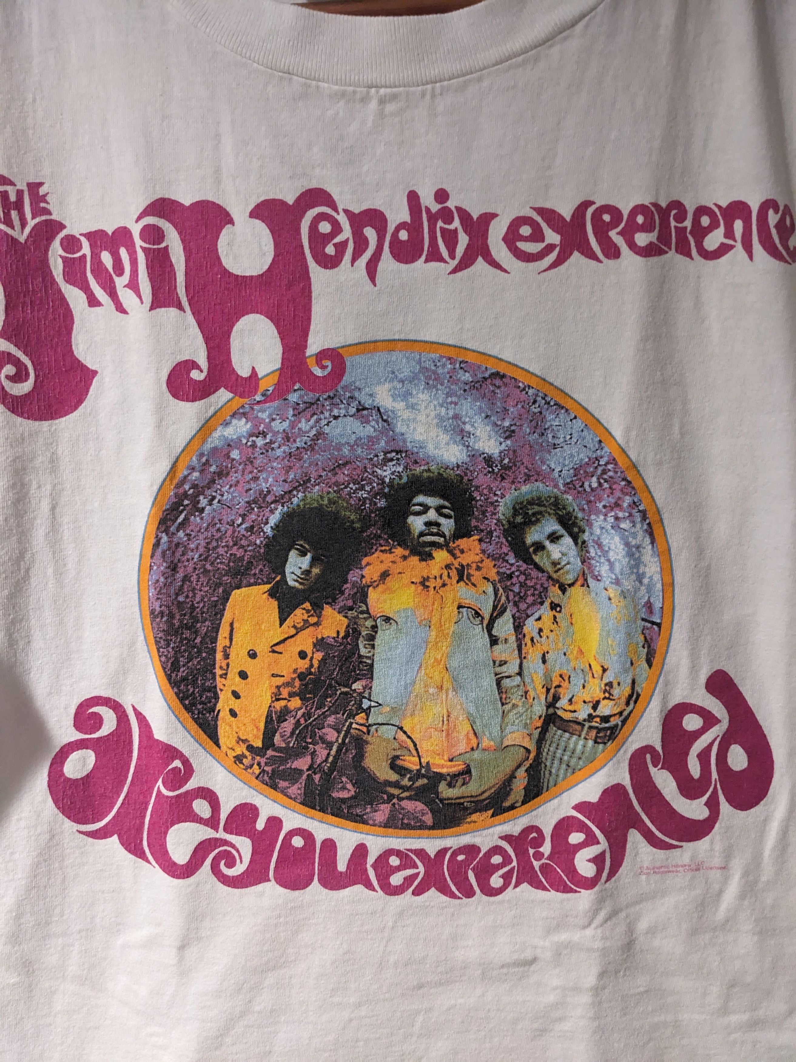 Jimi Hendrix × Vintage Vintage The Jimi Hendrix Experience Are You Large T-Shirt Size US L / EU 52-54 / 3 - 2 Thumbnail