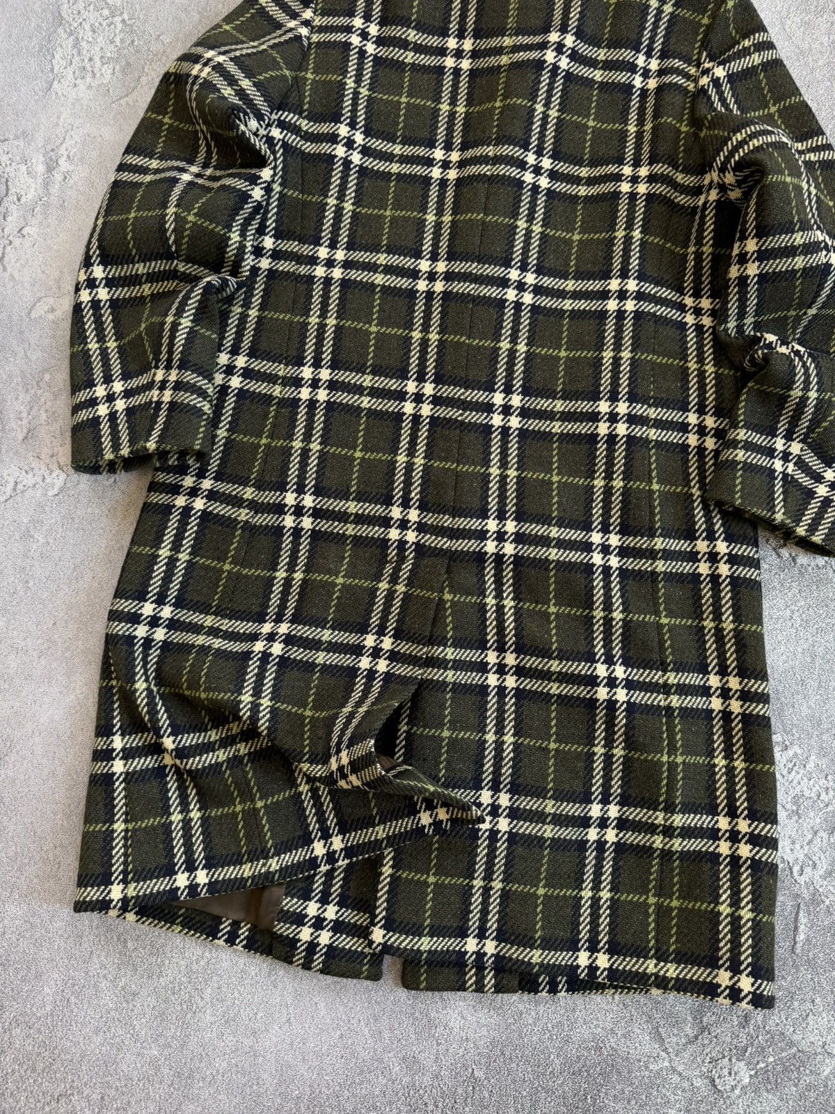 Burberry × Burberry Prorsum Burberry London UK8/US6 nova check coat jacket button up Size S / US 4 / IT 40 - 14 Thumbnail