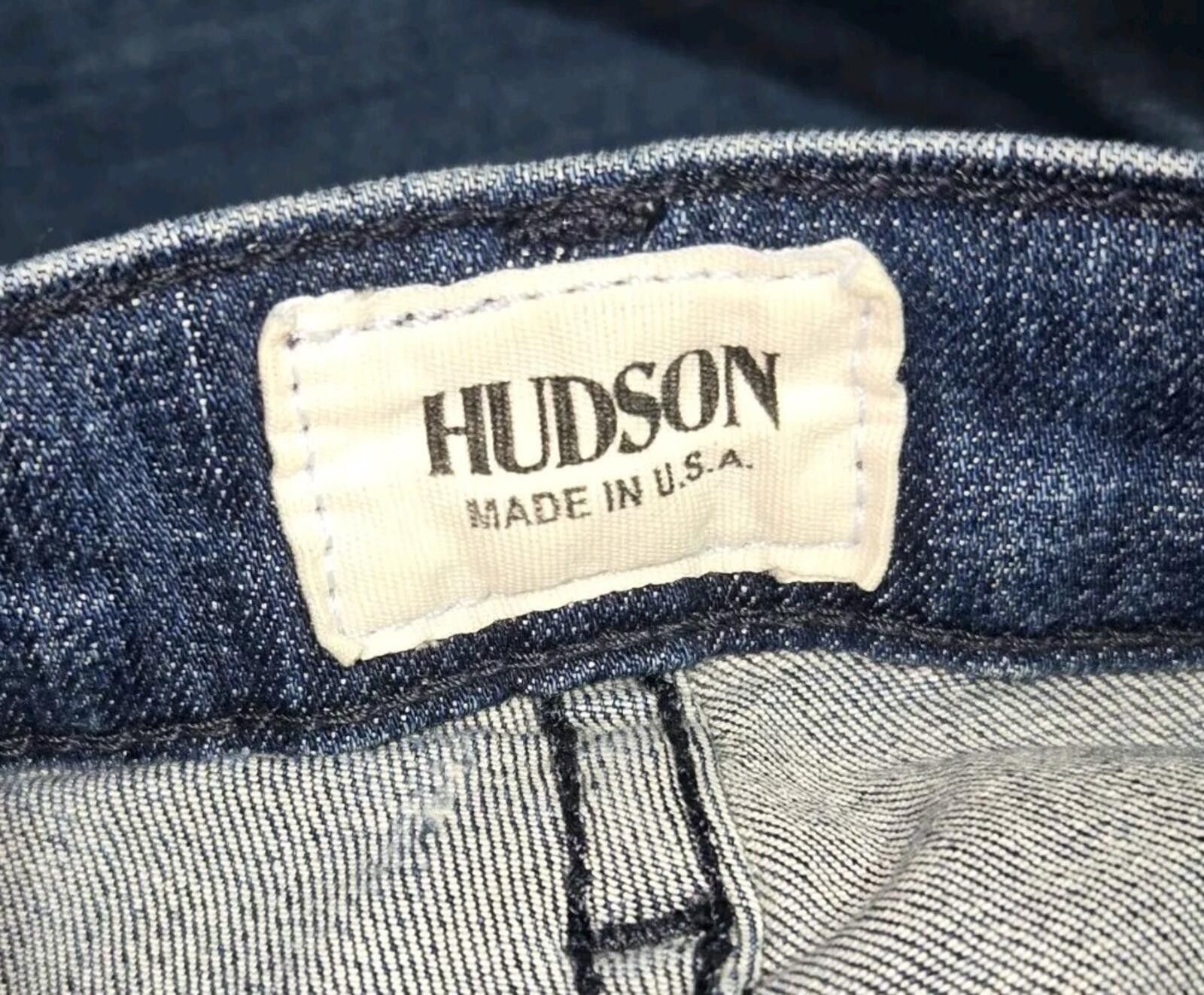 Other Hudson Jeans Women's Size 27 Dark Wash Made Is USA Size 27" / US 4 / IT 40 - 3 Thumbnail