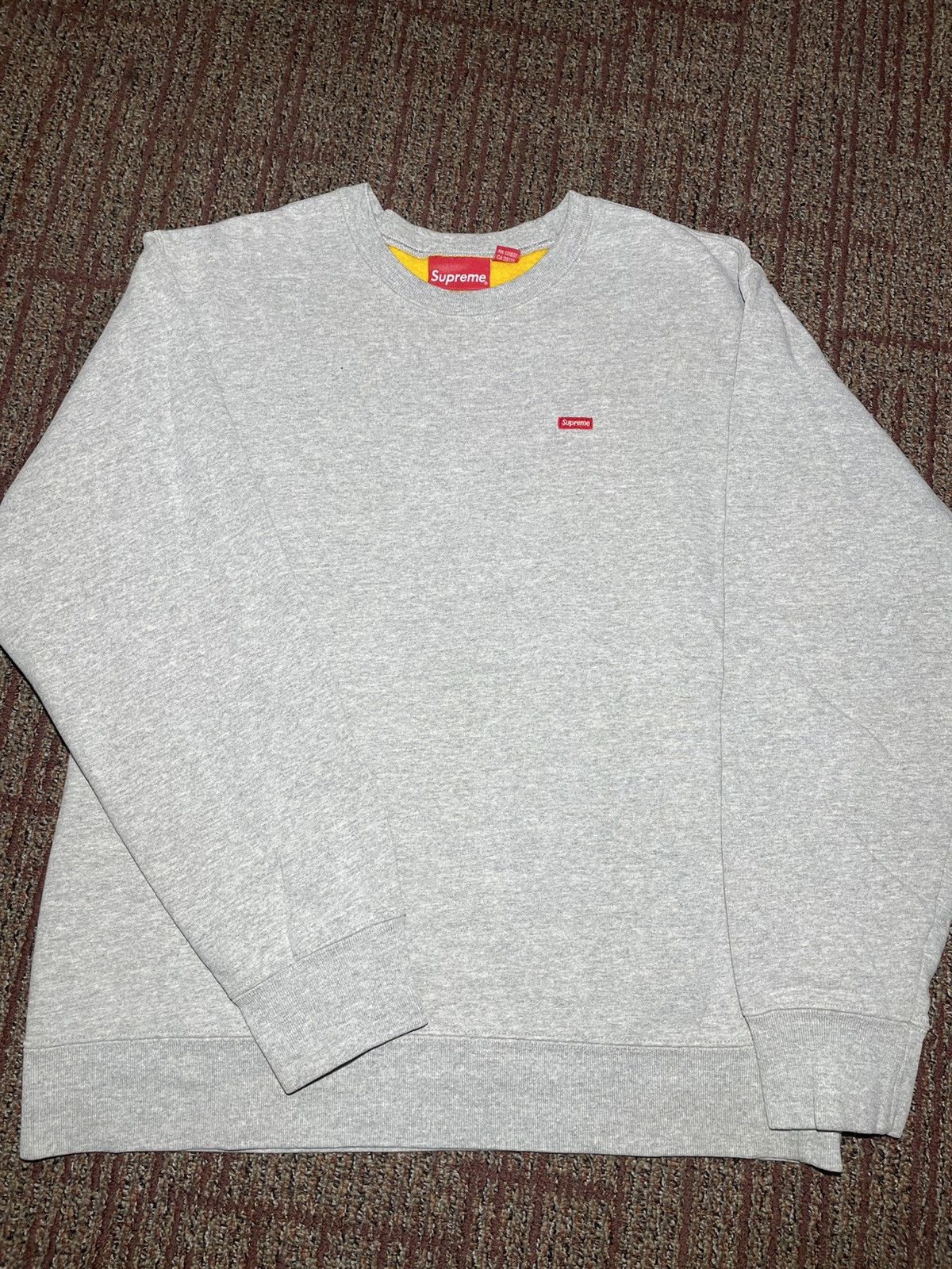 Supreme Supreme Contrast Crewneck (Large) Size US L / EU 52-54 / 3 - 1 Thumbnail