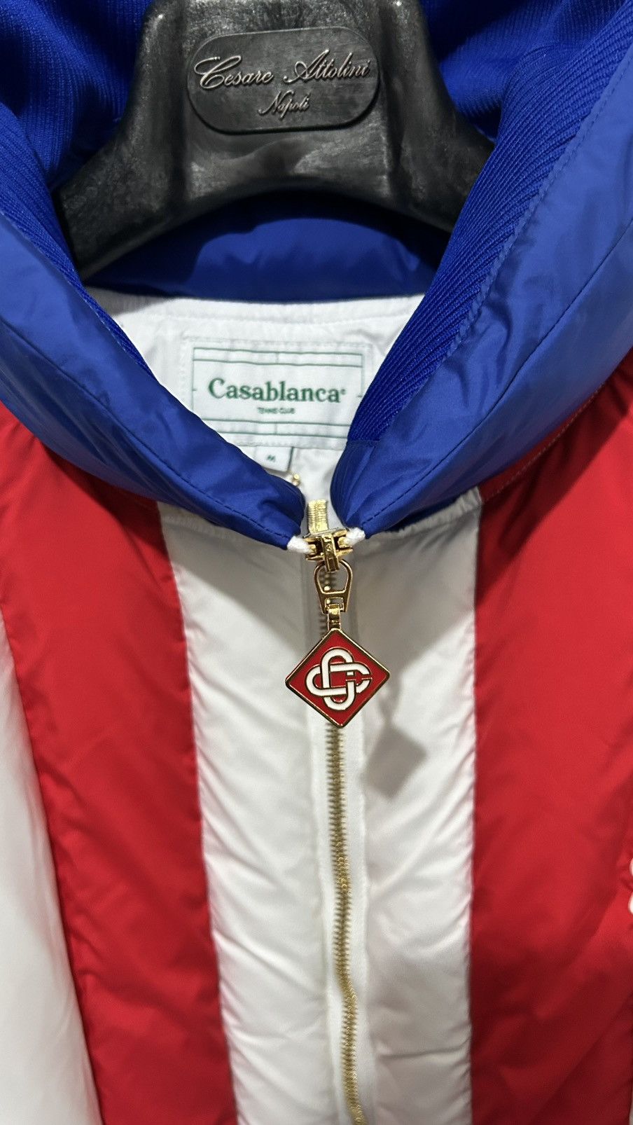 Casablanca Casablanca colour-block puffer jacket Men’s Size Medium Size US M / EU 48-50 / 2 - 7 Thumbnail