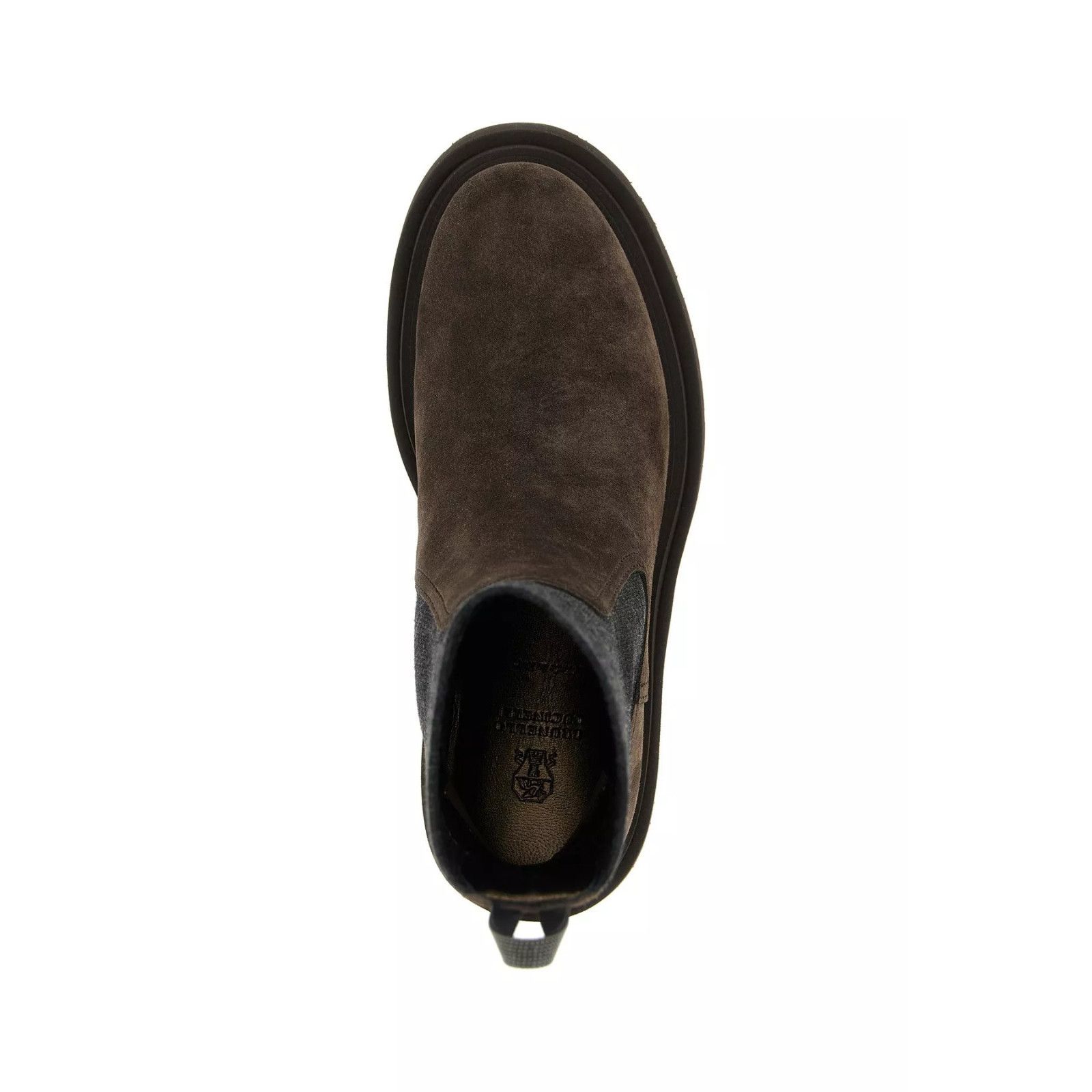Brunello Cucinelli BRUNELLO CUCINELLI Brown Suede Ankle Boots New & Authentic ( Size US 7 / IT 37 - 4 Thumbnail