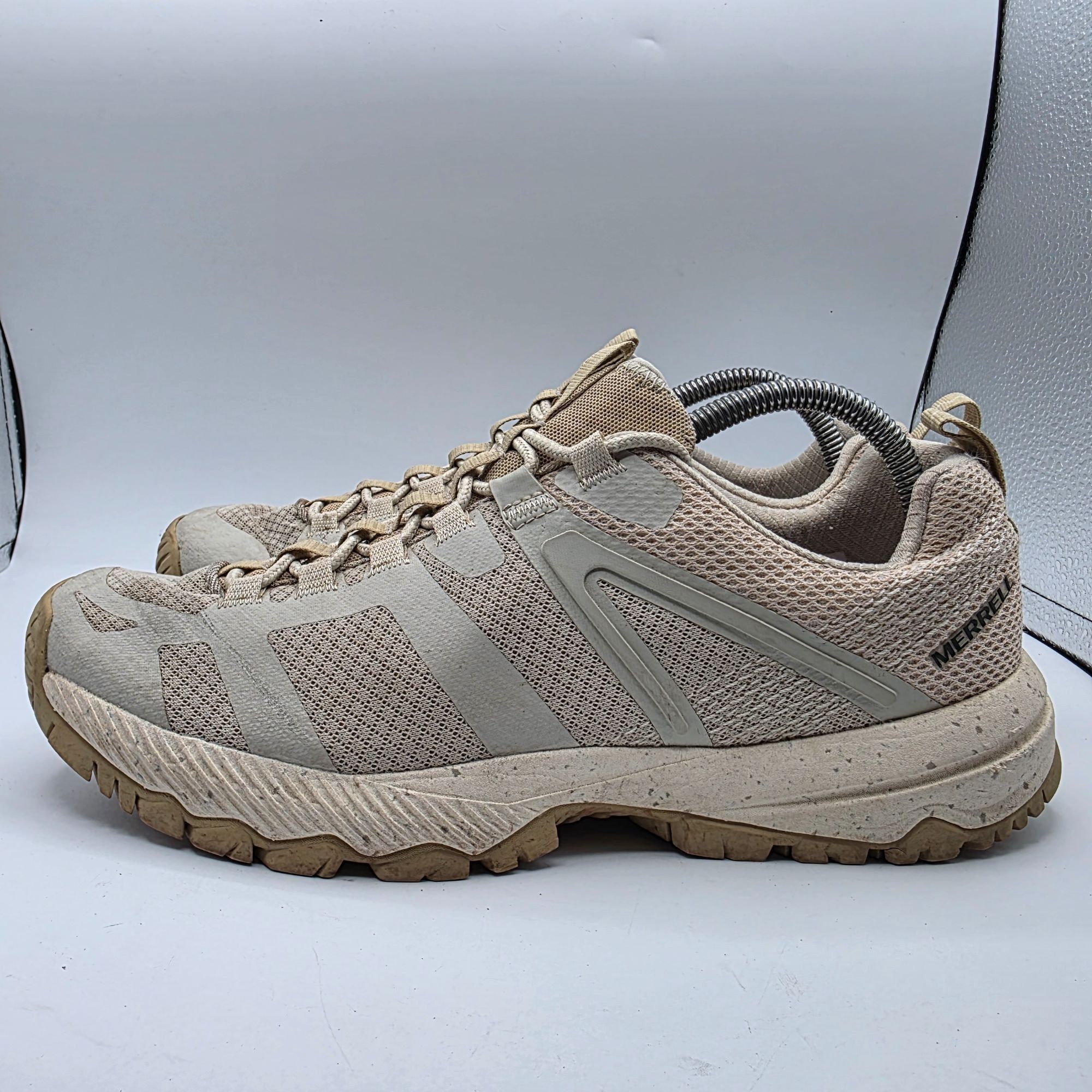 Merrell Merrell MQM Ace Tec 1TRL Oyster Chalk Mens Size 9.5 White Sh Size US 9.5 / EU 42-43 - 13 Thumbnail