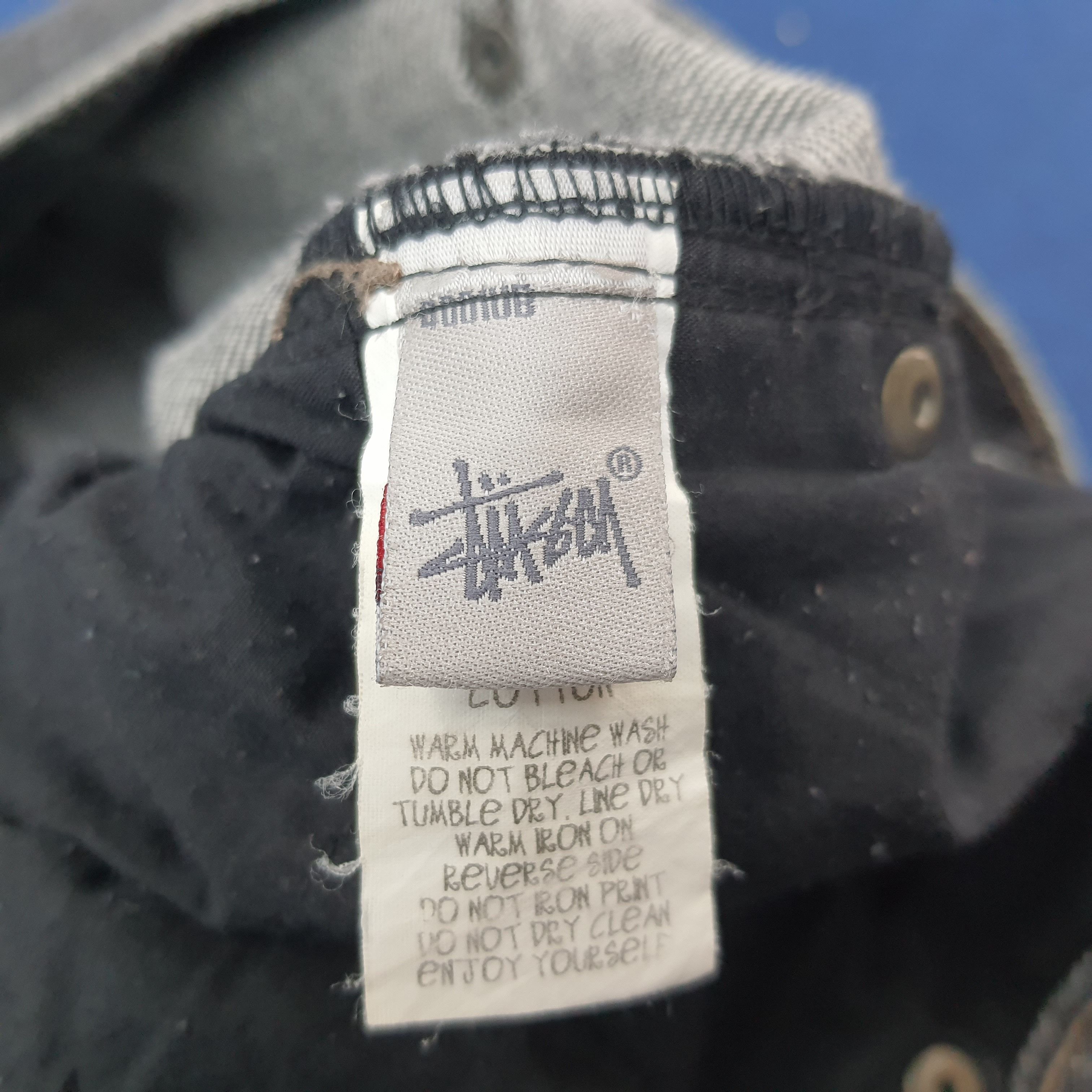 Stussy Vintage Stussy Streetwear Custom Logo Jeans Size US 34 / EU 50 - 8 Thumbnail