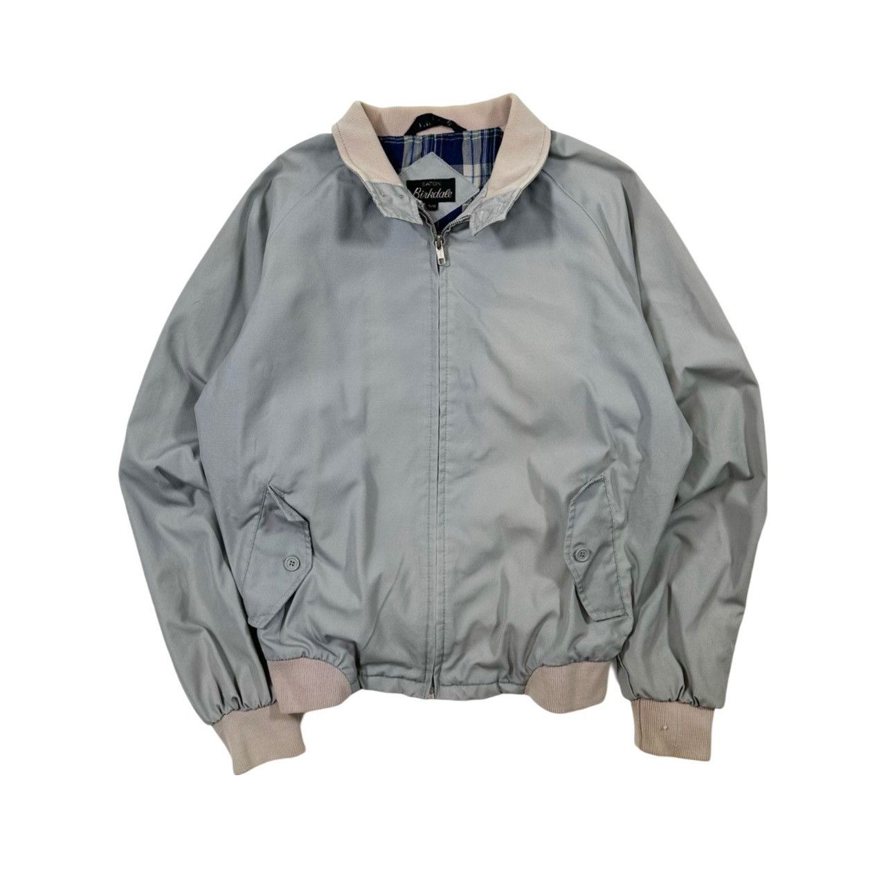Vintage Vintage 90s Eatons Plaid Lined Beige Light Jacket Size US M / EU 48-50 / 2 - 1 Thumbnail