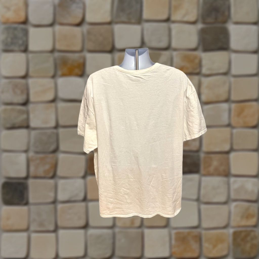 Vintage VINTAGE Delta Pro Weight Shirt Mens 3XL White Short Sleeve Grim Reaper Skull Death Wings Logo T-Shirt Size US XXL / EU 58 / 5 - 1 Thumbnail