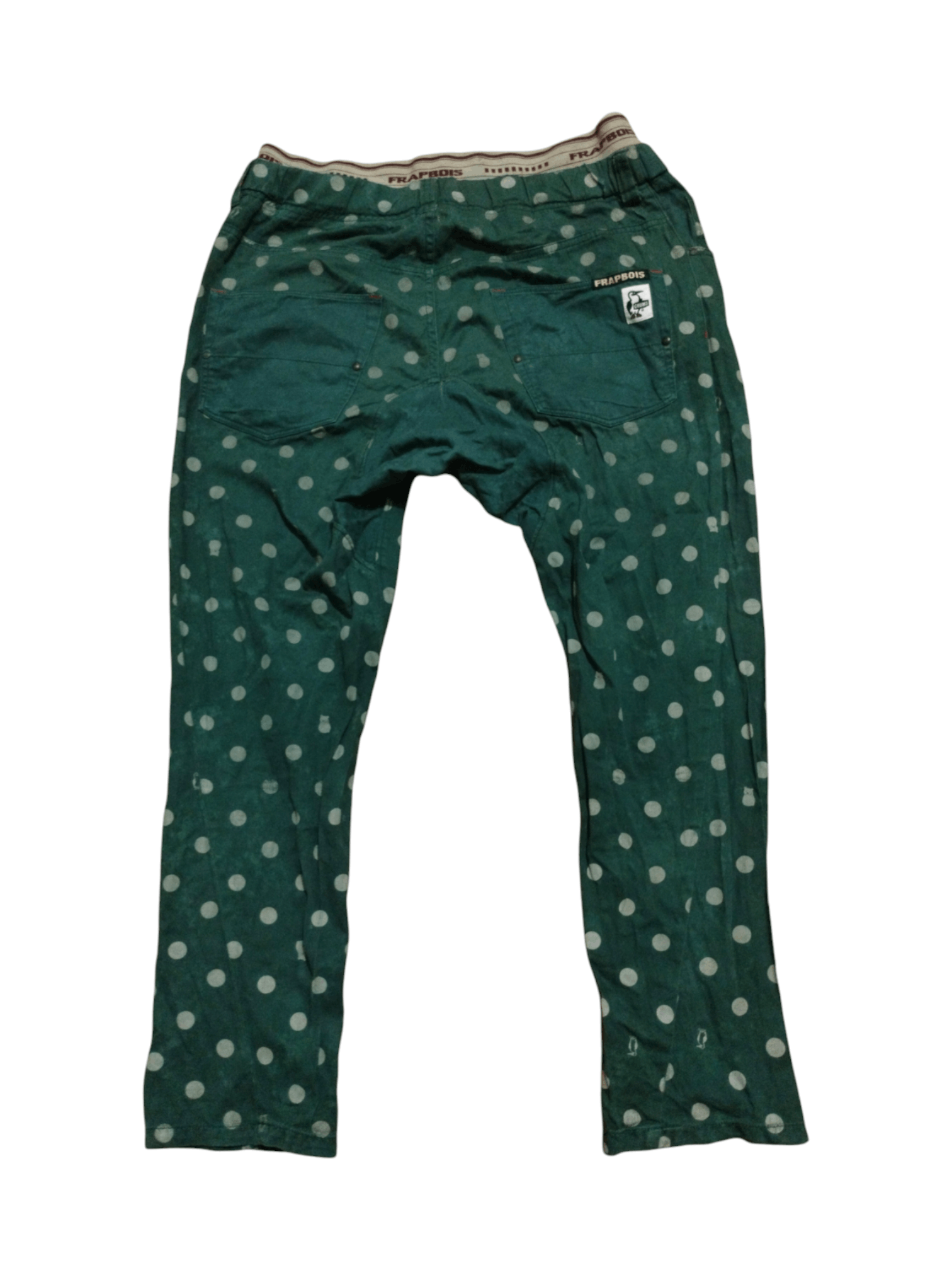 Issey Miyake Frapbois Polkadot Washed Chinos Pants Size US 34 / EU 50 - 2 Thumbnail