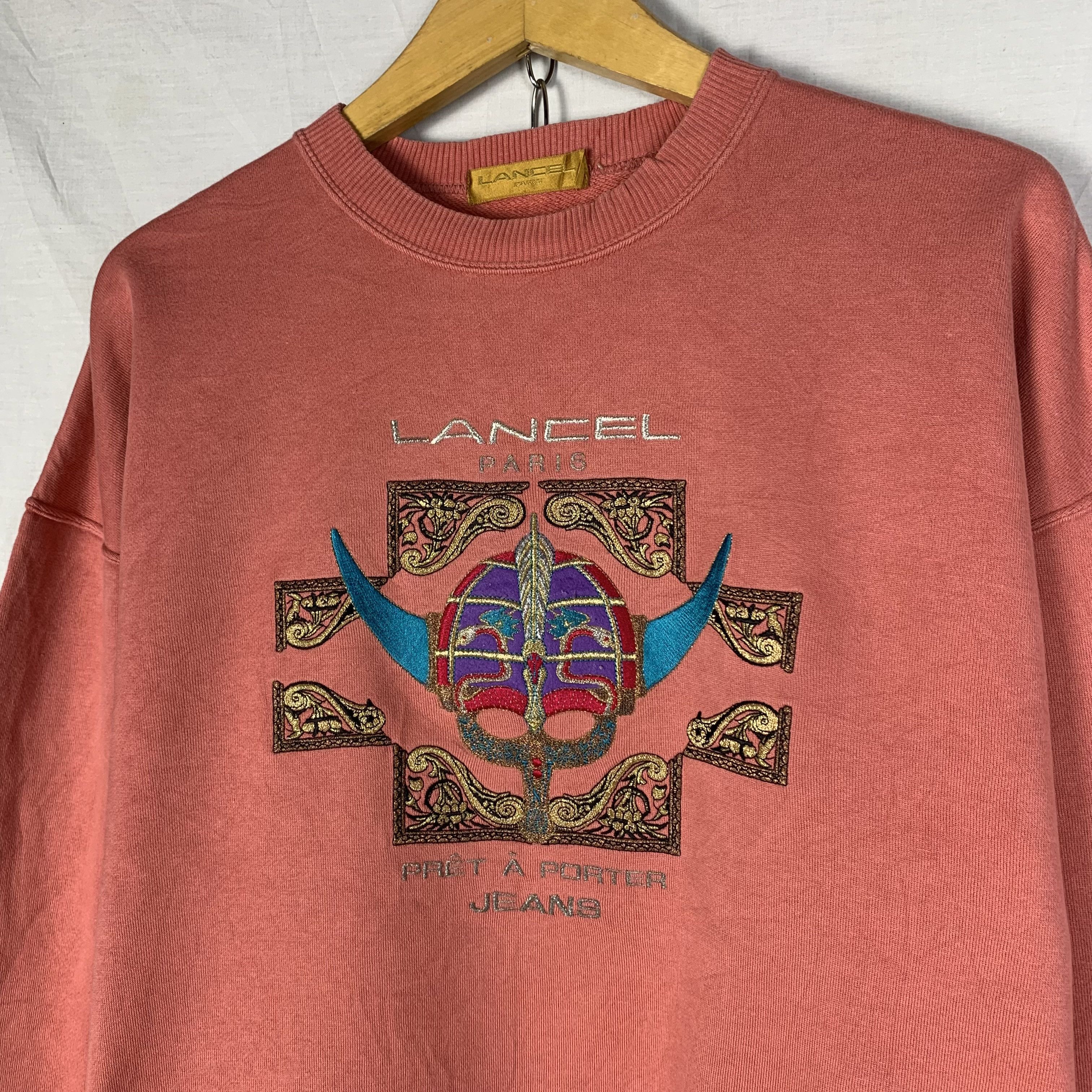 Lancel Vintage Lancel Paris Sweatshirt Crewneck Size US L / EU 52-54 / 3 - 2 Thumbnail
