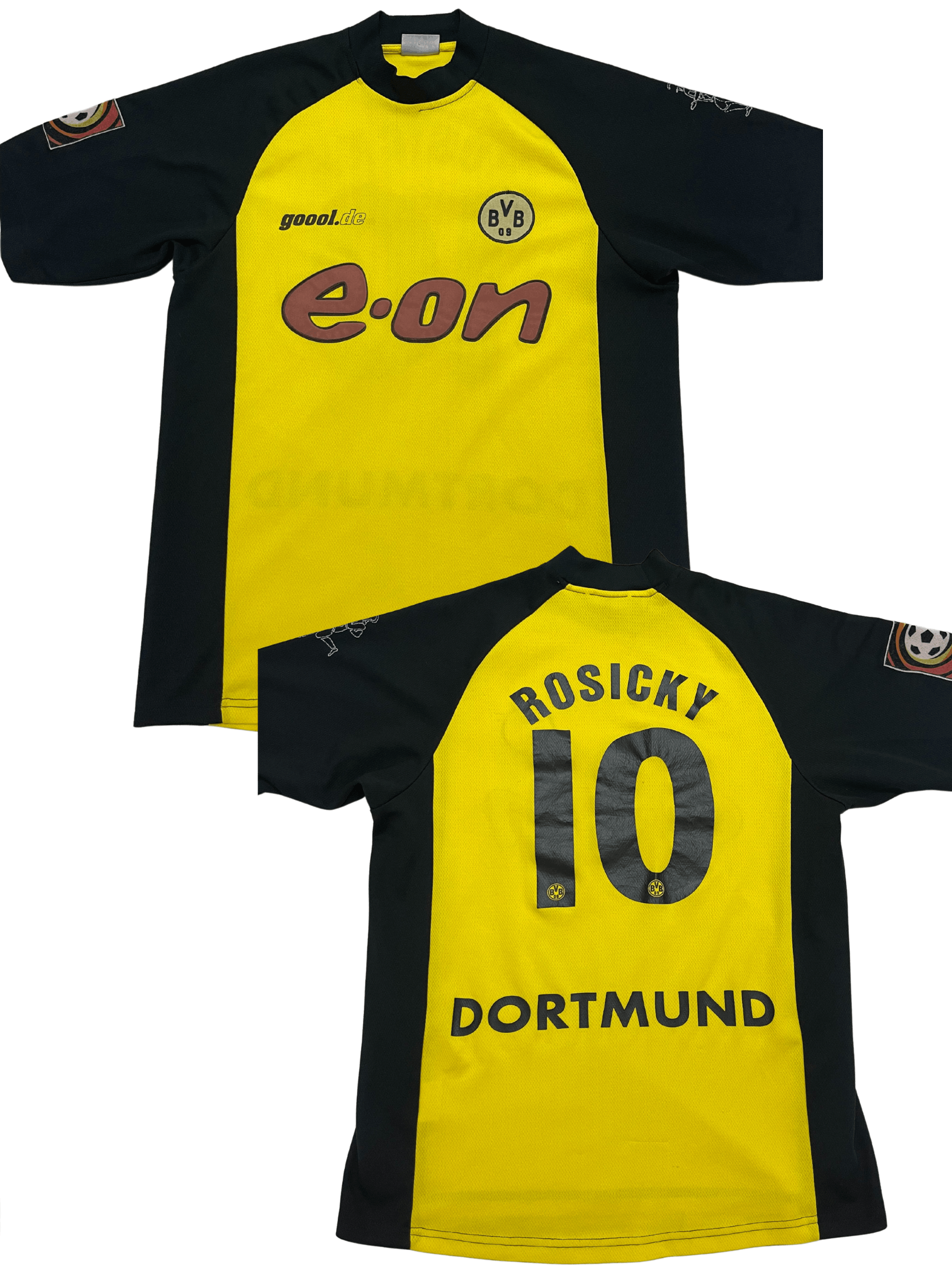 Other 2001-02 Borussia Dortmund Home Shirt Rosický #10 – S Size US S / EU 44-46 / 1 - 1 Thumbnail