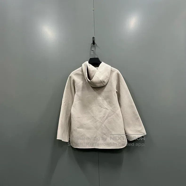 Max Mara Max Mara Solid Color Hooded Coat Size XS / US 0-2 / IT 36-38 - 2 Thumbnail