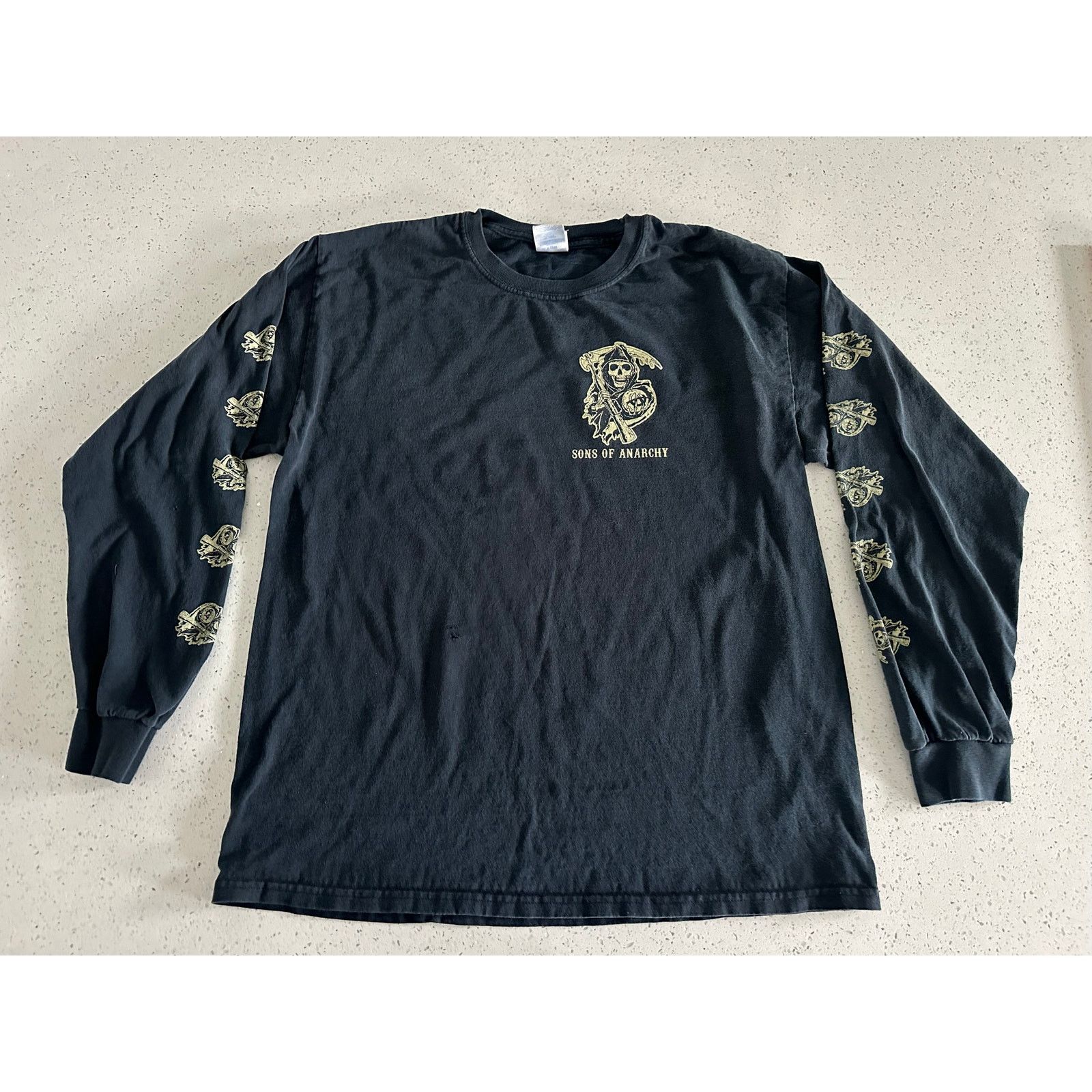 Gildan Sons Of Anarchy New Jersey Long Sleeve Size Large Florida Size US L / EU 52-54 / 3 - 1 Thumbnail