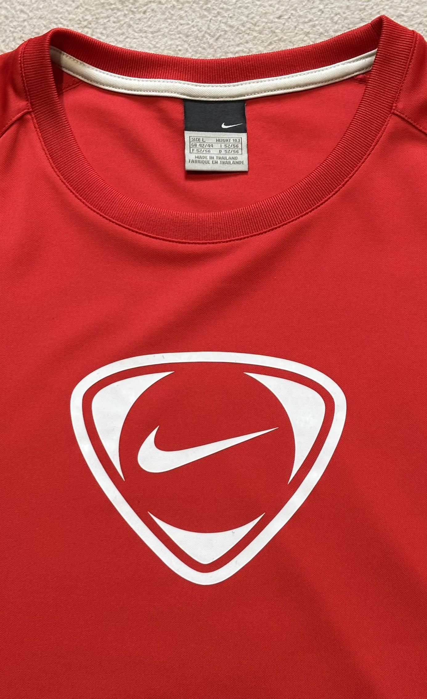 Nike Nike Total 90 Sleeveless Vest Red Large Size US L / EU 52-54 / 3 - 7 Thumbnail
