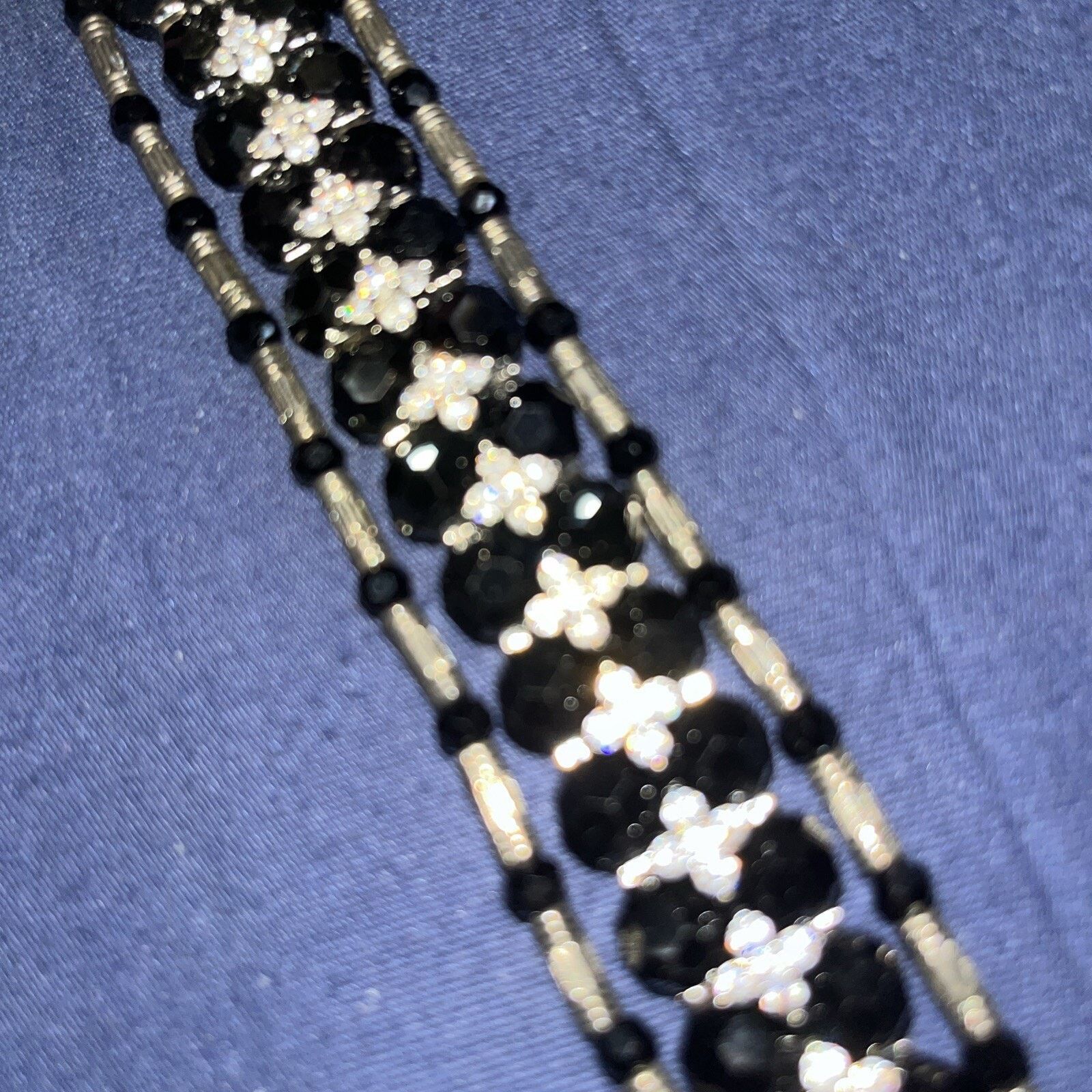 Other Stretch Faux Onyx Apple Band 38/40/41mm Series 4,5,6,7,8,9SE Size ONE SIZE - 5 Thumbnail