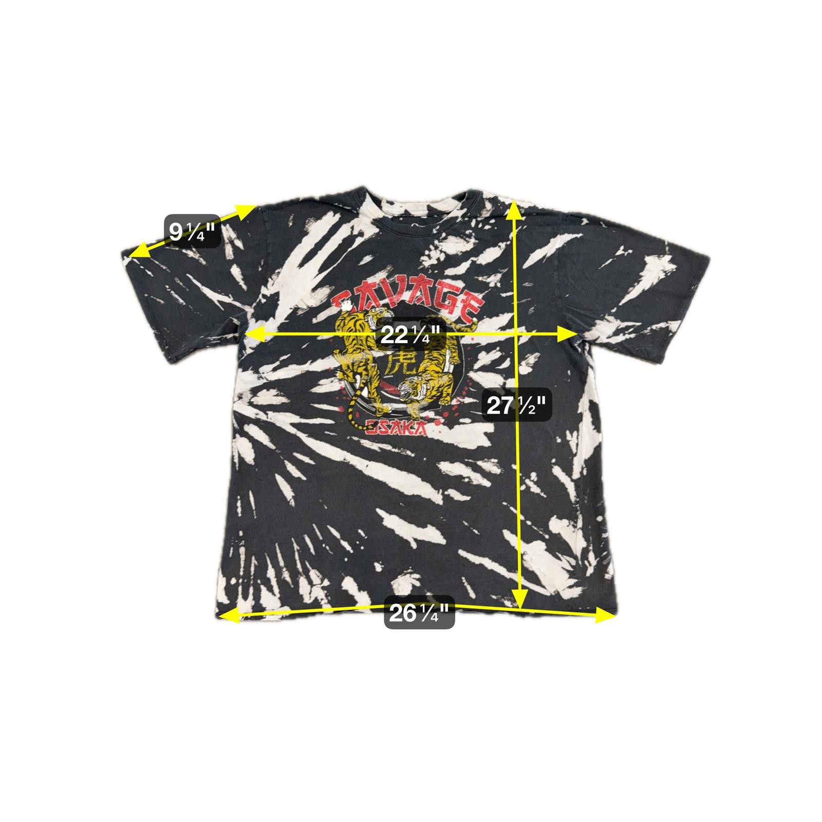 Oree New York OG Hustle Savage Tiger Osaka Tie-Dye T-Shirt L Size US L / EU 52-54 / 3 - 3 Thumbnail