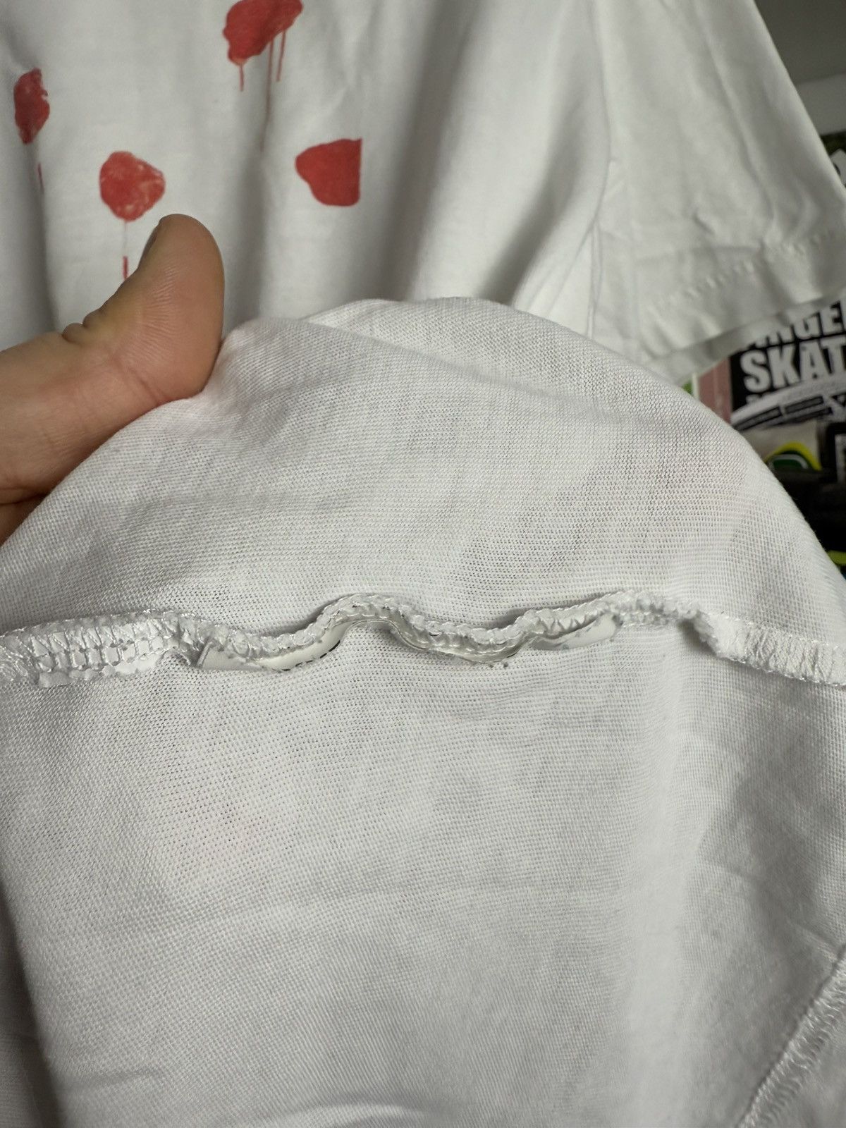 Comme des Garcons × Japanese Brand × Vintage Vintage Comme Des Garçons White printed t-shirt M Japan rare Size US M / EU 48-50 / 2 - 5 Thumbnail