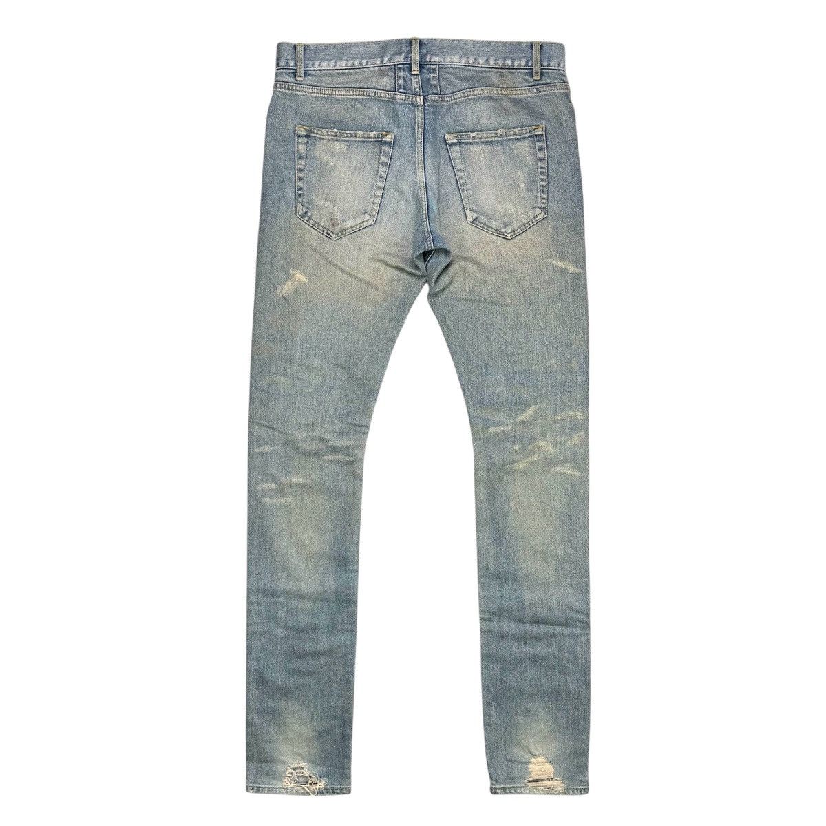 Saint Laurent Paris SAINT LAURENT PARIS FW14 CRASH D02 DENIM Size US 31 - 3 Thumbnail