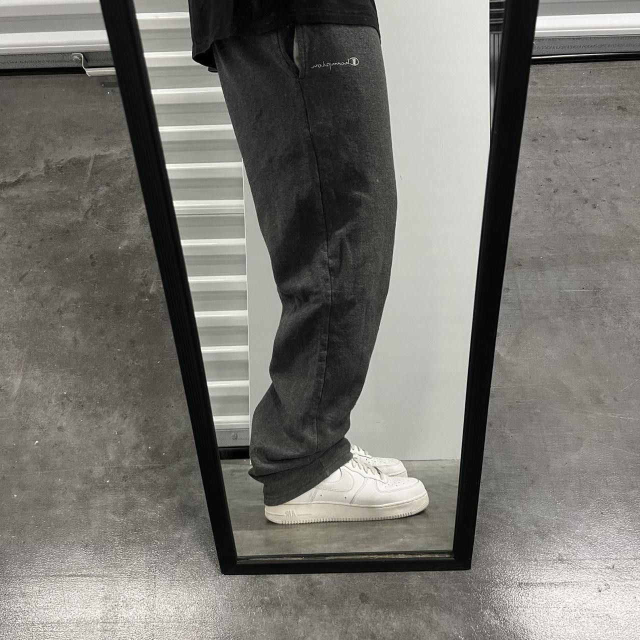 Champion × Vintage Vintage Y2K Baggy fit grey Champion Loungewear Sweatpants! Size US 32 / EU 48 - 1 Thumbnail