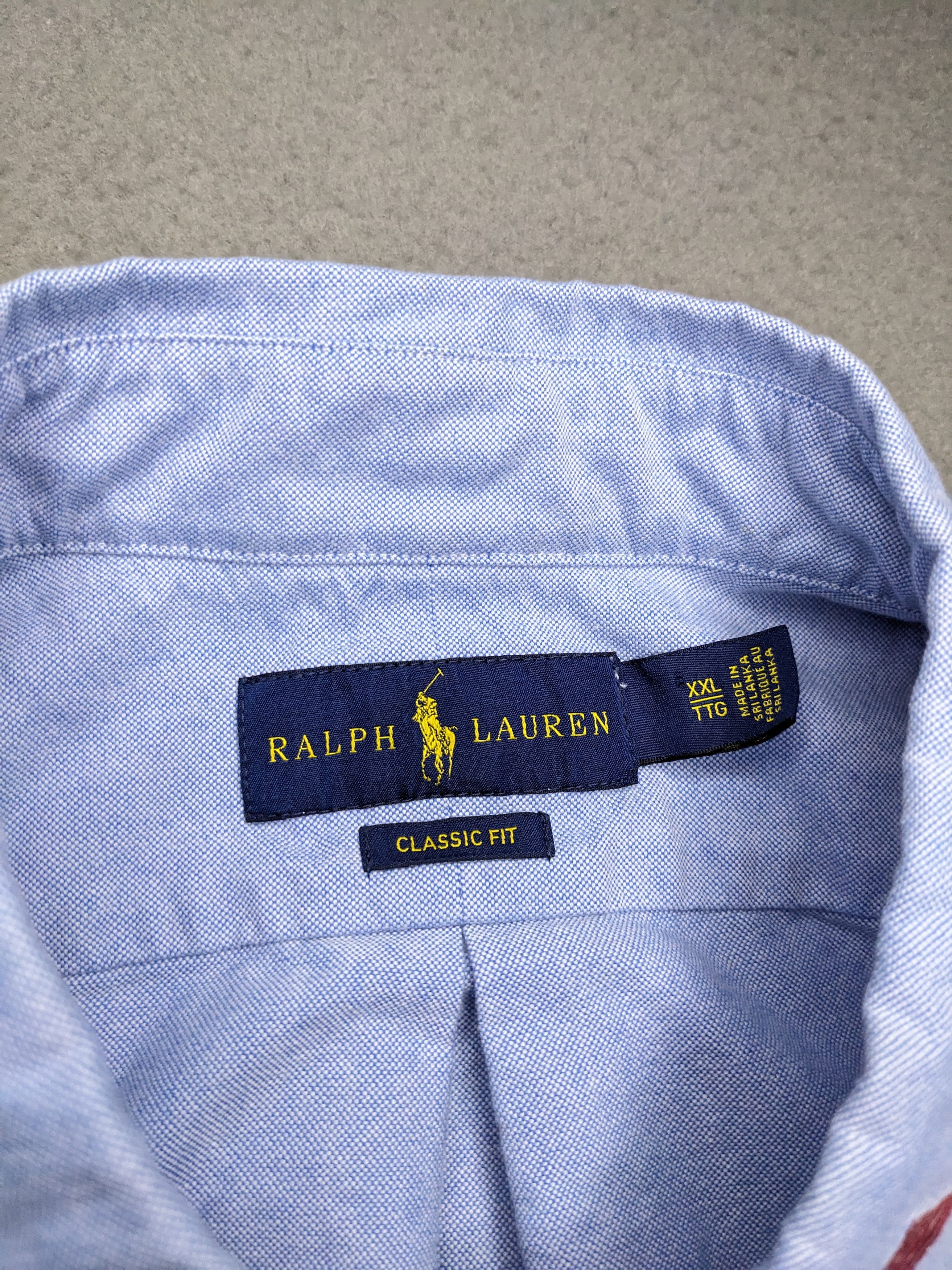 Polo Ralph Lauren Polo Ralph Lauren Shirt 2XL Oxford Camp USA Flag AOP Oxford Size US XXL / EU 58 / 5 - 7 Thumbnail