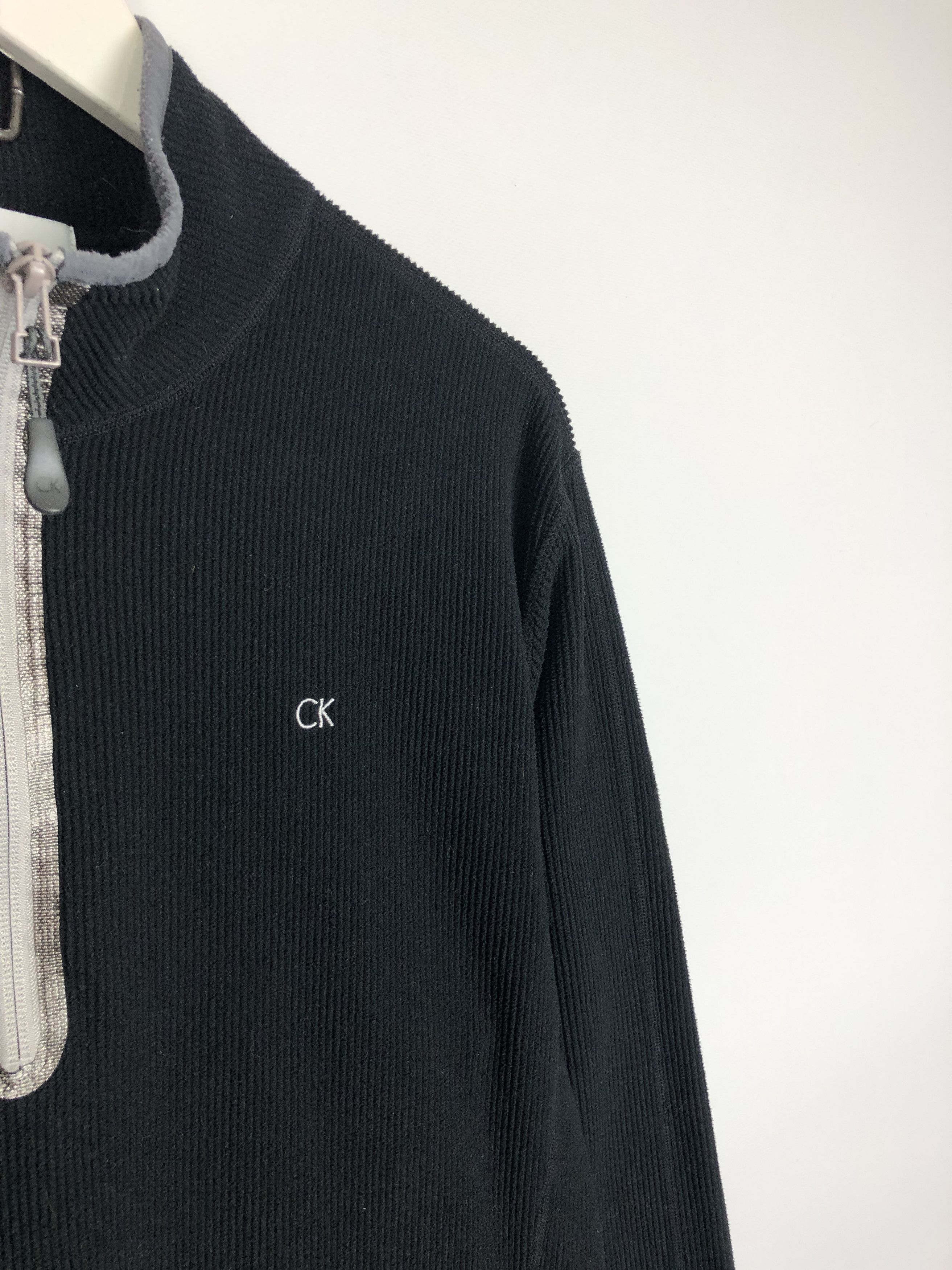Calvin Klein Calvin Klein Golf Fleece Pullover Half Zip Black size L Size US L / EU 52-54 / 3 - 3 Thumbnail