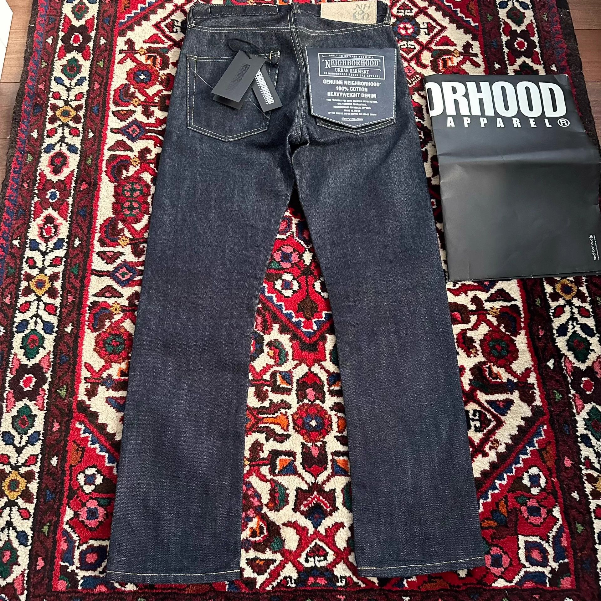 Neighborhood Neighborhood 12aw dp mid s raw denim jeans Size US 28 / EU 44 - 2 Thumbnail