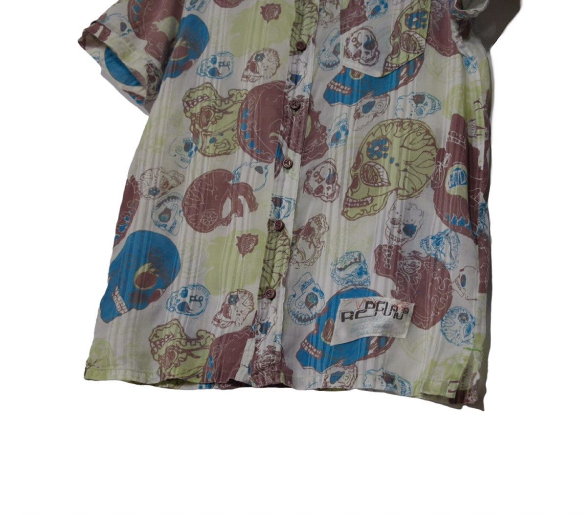 Diesel Diesel Skull Short Sleeve Shirt Men’s M Multicolor Size US M / EU 48-50 / 2 - 4 Thumbnail