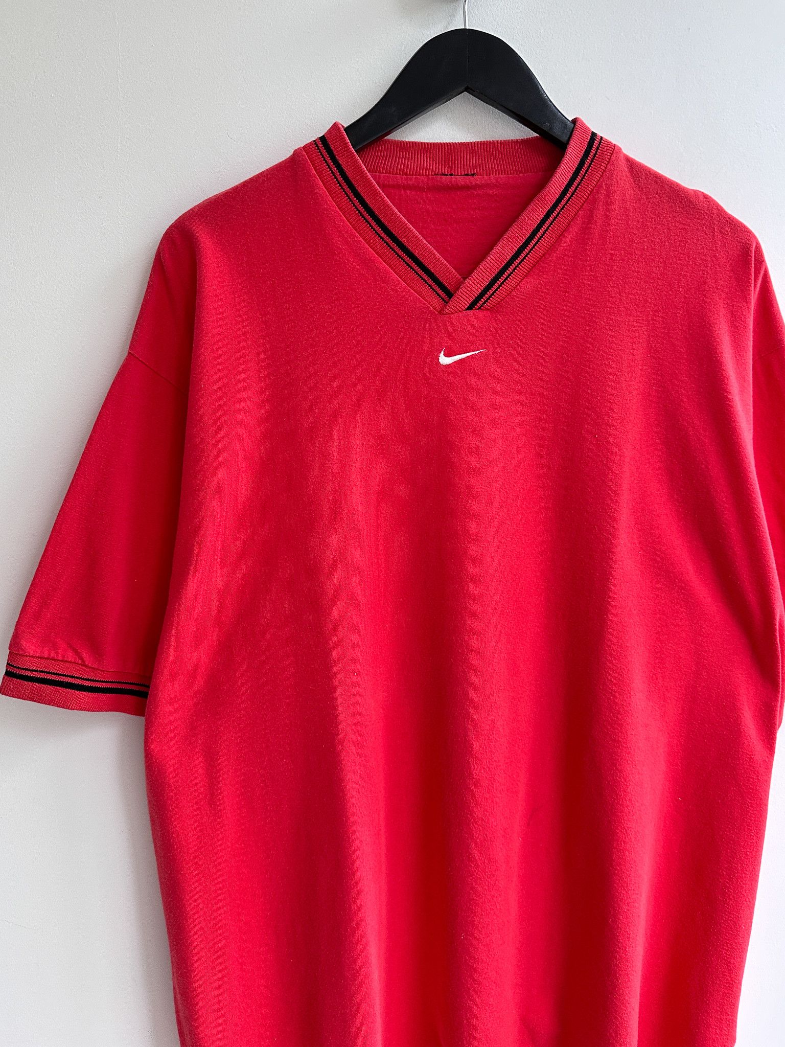 Nike Vintage Nike Center Swoosh Tee Shirt Size US XXL / EU 58 / 5 - 2 Thumbnail