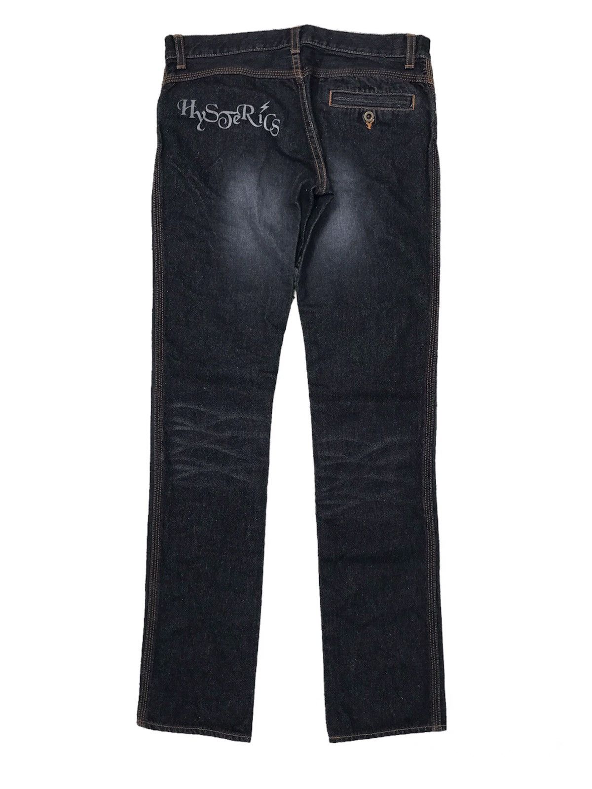 20471120 × Beauty Beast × Hysteric Glamour ‼️OFFER ME‼️ Hysterics Spell Out Logo Jeans Size 30" / US 8 / IT 44 - 1 Thumbnail