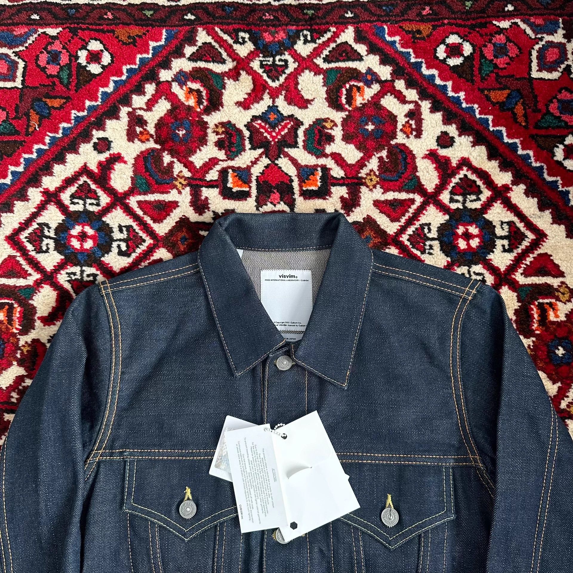 Visvim visvim 15aw 103 jkt denim jacket size 1 Size US S / EU 44-46 / 1 - 3 Thumbnail
