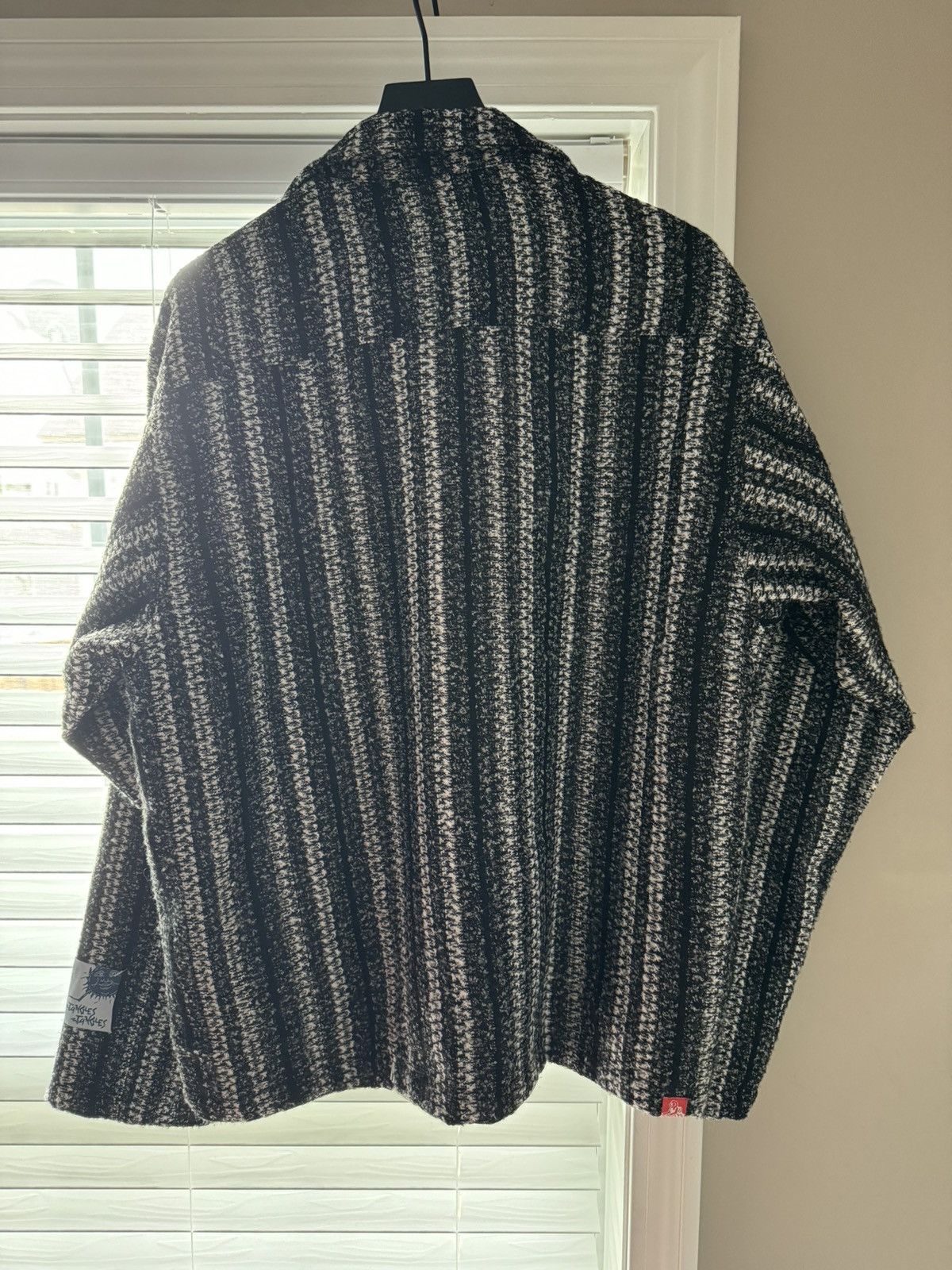 Jungles Jungles Bouclé Wool Stripe Jacket Size US XL / EU 56 / 4 - 5 Thumbnail