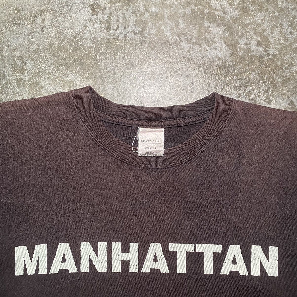Number (N)ine VINTAGE NUMBER (N)INE MANHATTAN T SHIRT FADED Size US M / EU 48-50 / 2 - 2 Thumbnail