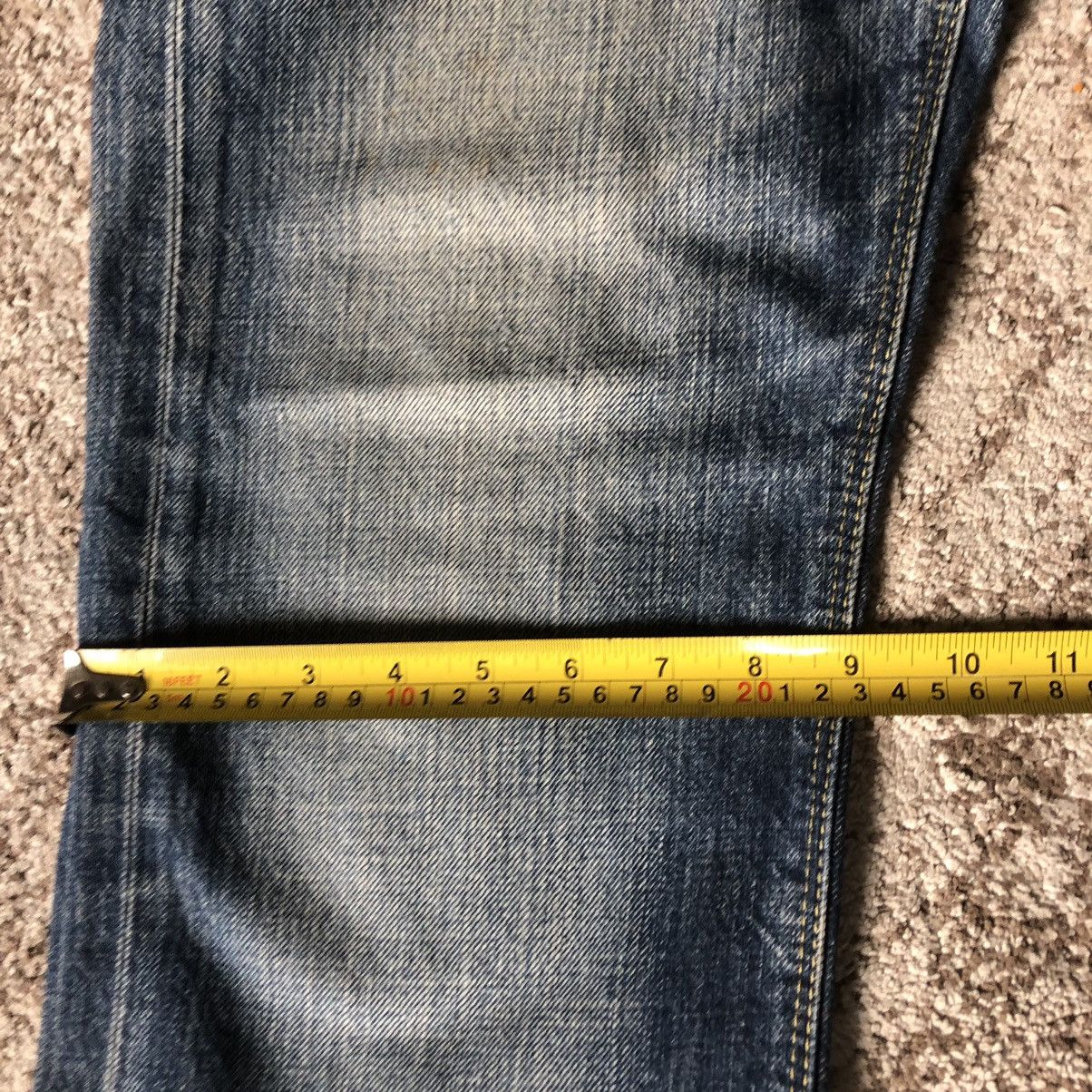 Jean Baggy Jeans Vintage Lee Rider half Selvedge Jeans Size US 32 / EU 48 - 17 Thumbnail
