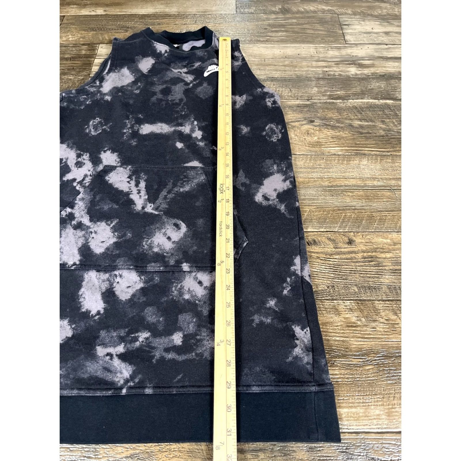 Nike VINTAGE NIKE Sportswear Dress Women Sleeveless Medium Black Camouflage Short Pullover Casual European Camo Pattern Size M / US 6-8 / IT 42-44 - 2 Thumbnail