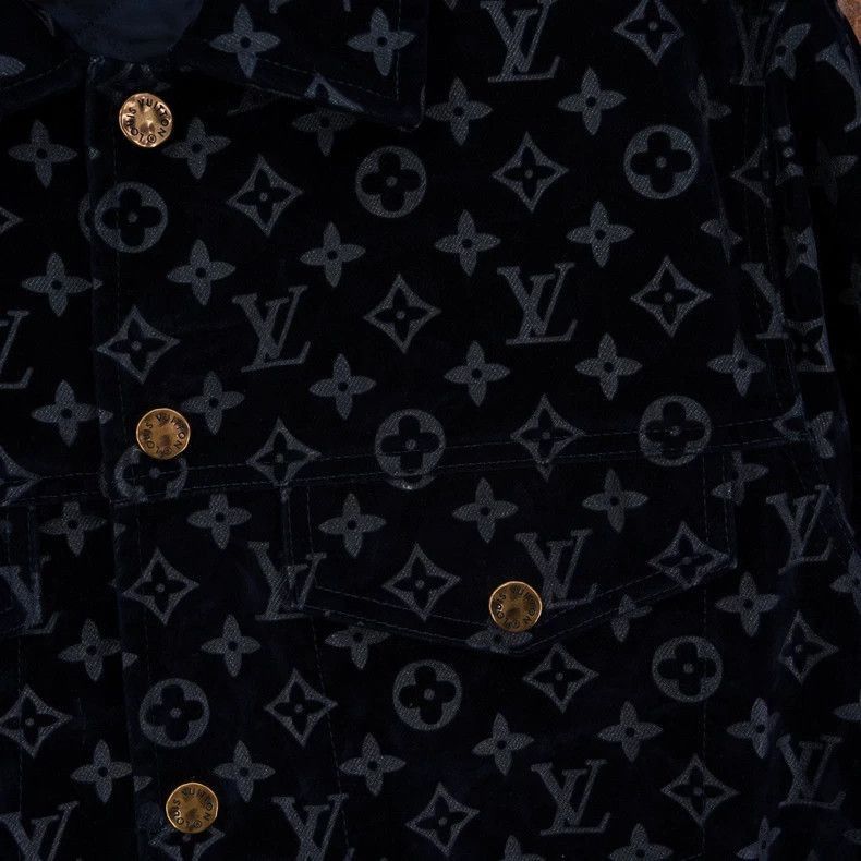 Louis Vuitton Louis Vuitton Patchwork Denim Jacket 24SS-2506 Size US L / EU 52-54 / 3 - 3 Thumbnail
