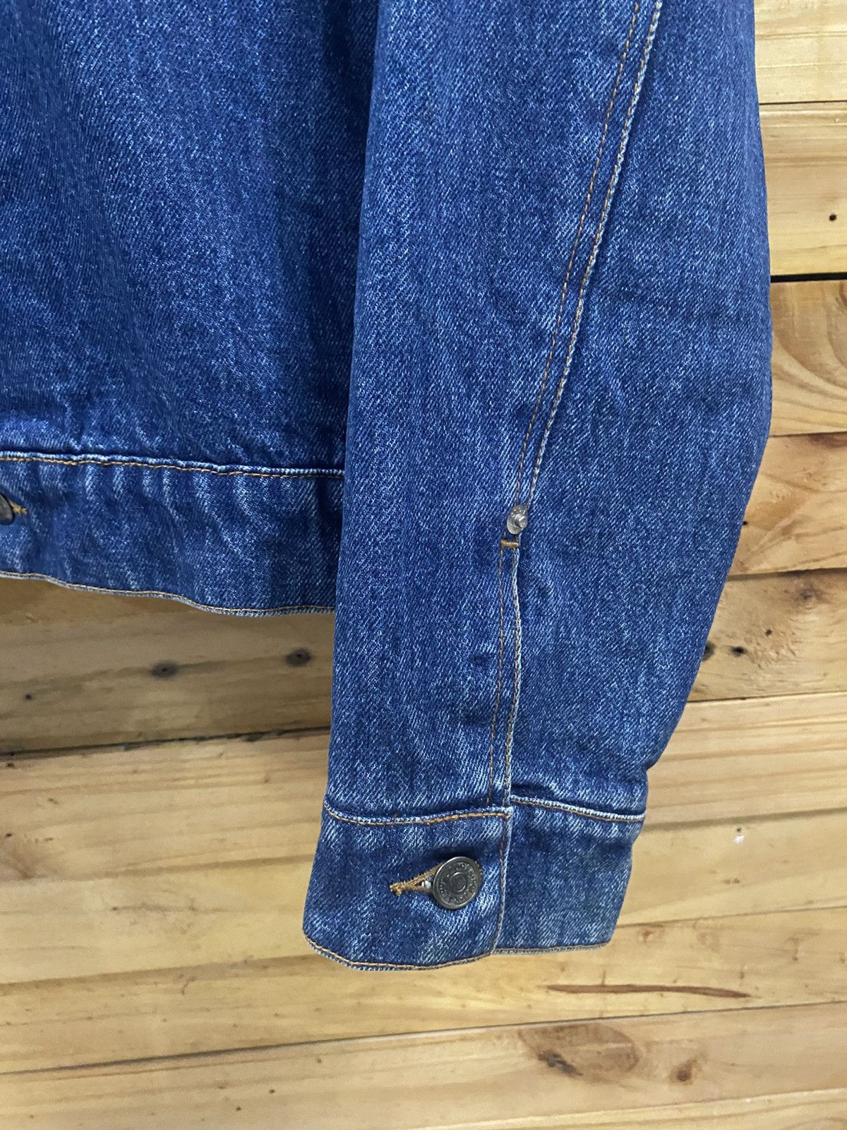 Polo Ralph Lauren 80s Polo Ralph Lauren sherpa collar denim trucker jacket Size US M / EU 48-50 / 2 - 9 Thumbnail