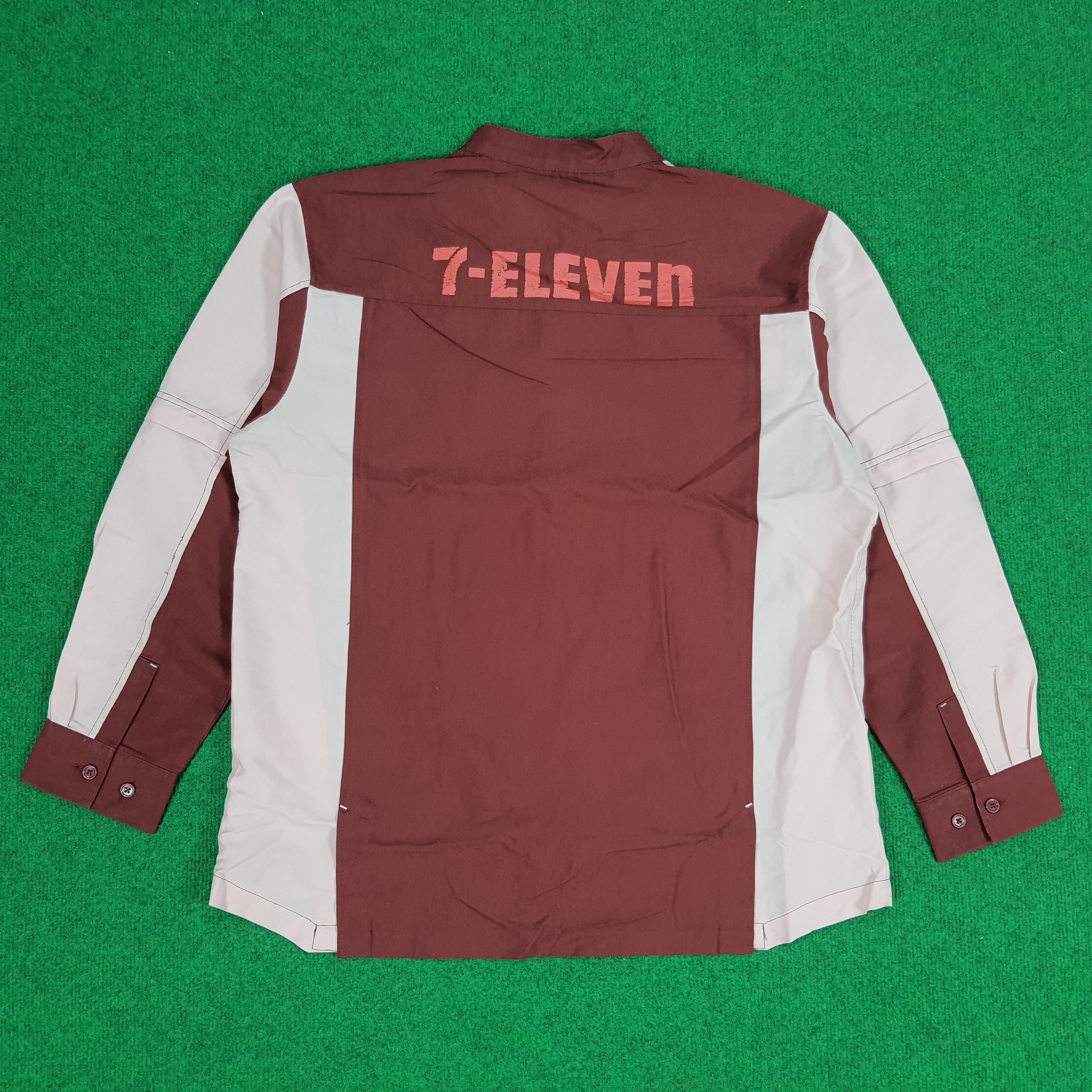 Japanese Brand × Vintage Vintage 7 Eleven Japan Staff Uniform Japanese Brand Jacket Size US L / EU 52-54 / 3 - 3 Thumbnail