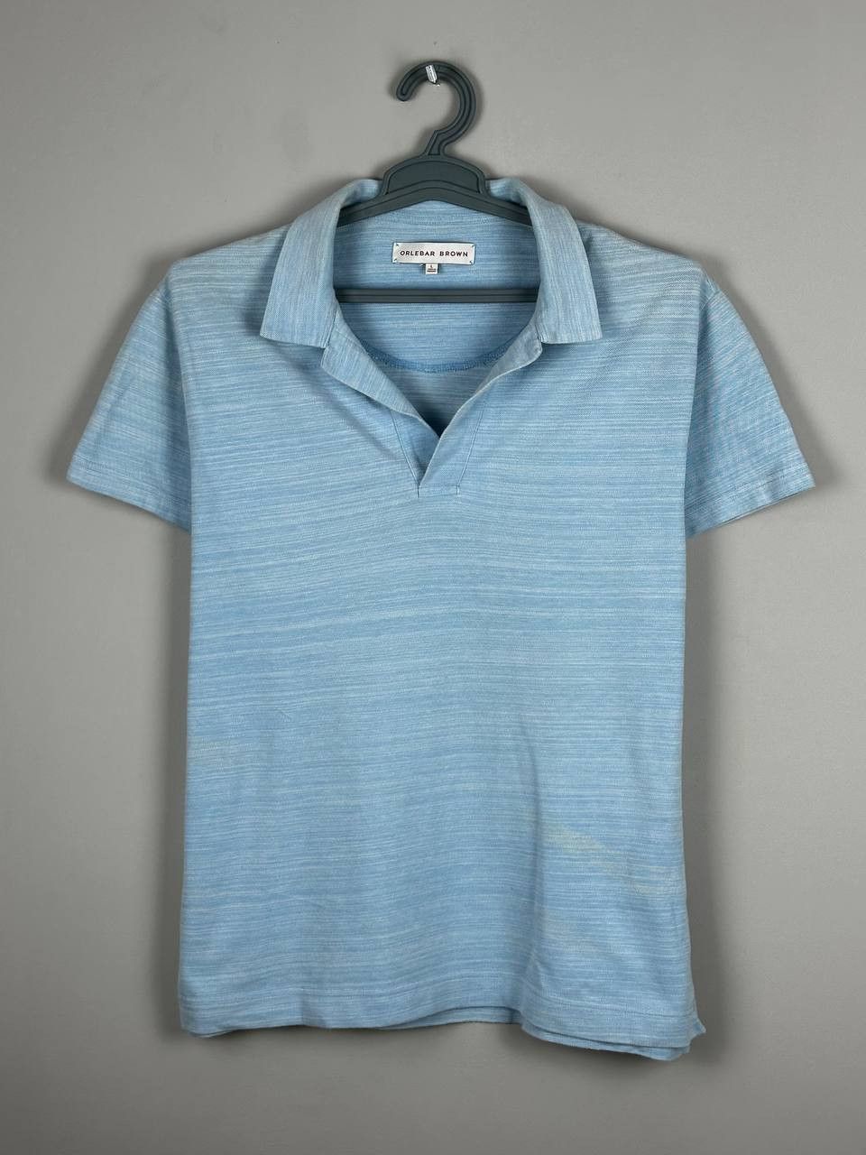 Orlebar Brown Orlebar Brown Blue Luxury Camp Collar Polo T Shirt Size US L / EU 52-54 / 3 - 2 Thumbnail