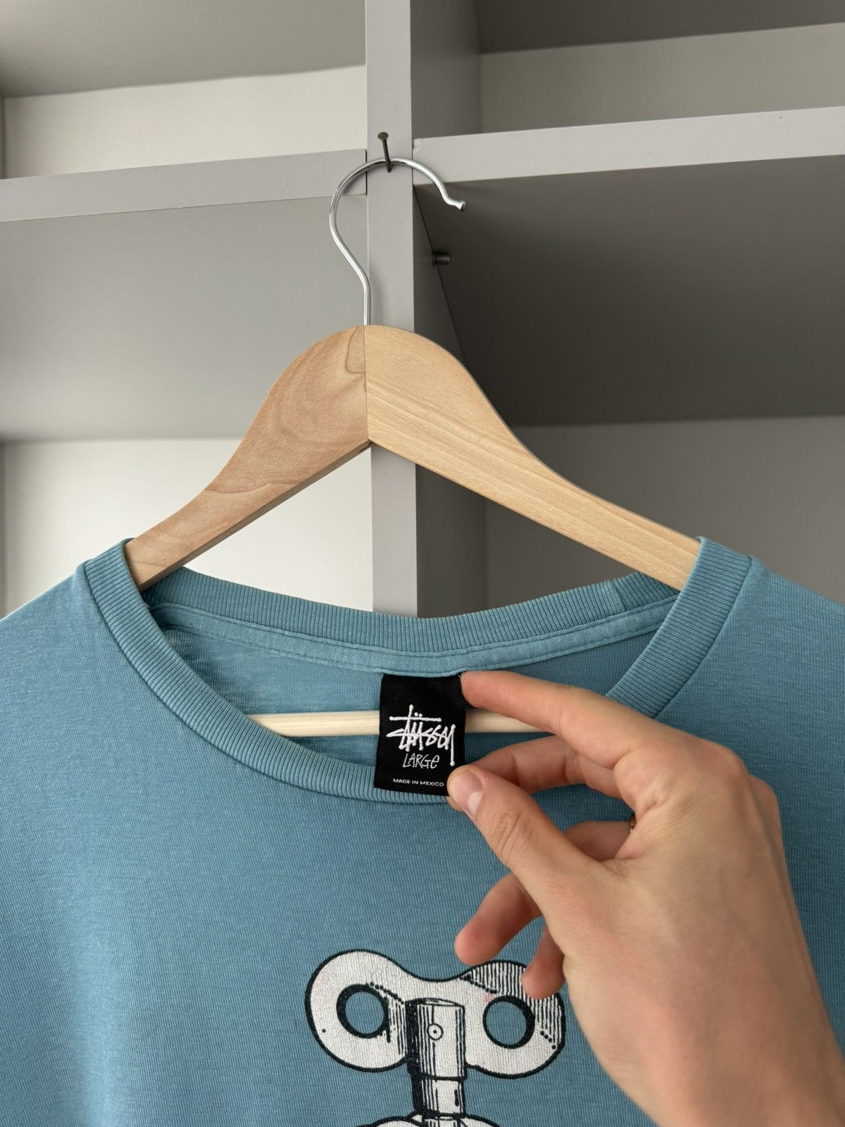 Stussy × Vintage Stussy Vintage Knowledge Is King T-Shirt Size US L / EU 52-54 / 3 - 6 Thumbnail