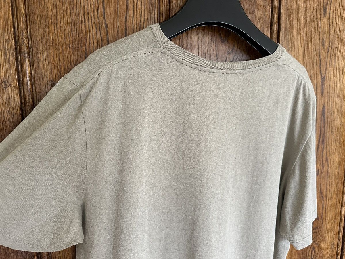 Saint Laurent Paris $550 Saint Laurent Rive Gauche logo t shirt olive khaki M Size US M / EU 48-50 / 2 - 15 Thumbnail