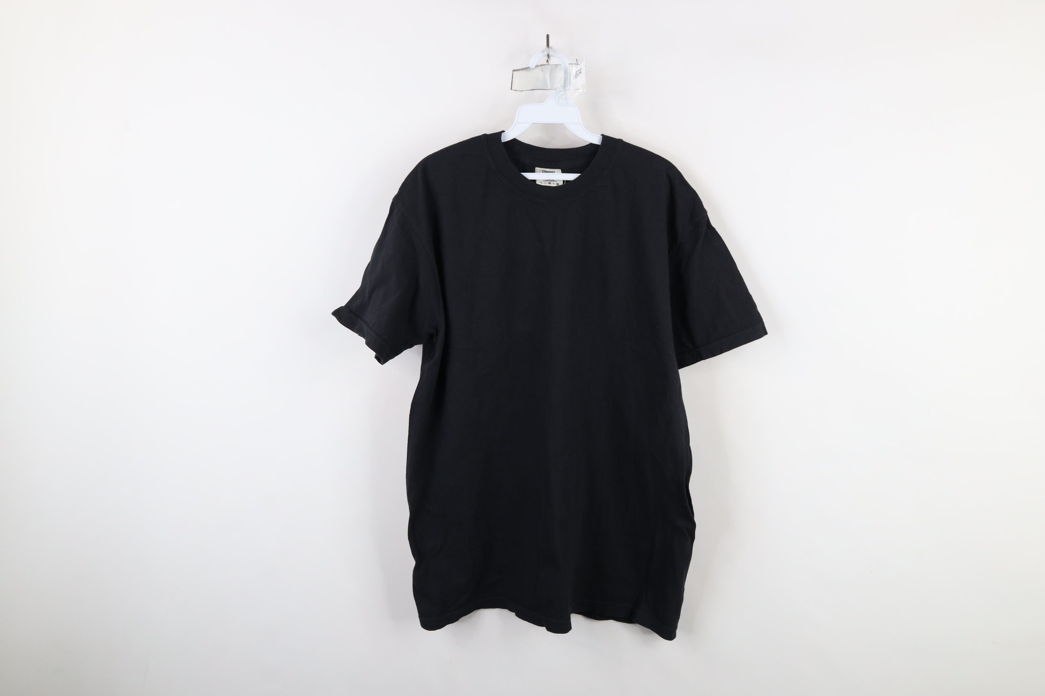 Vintage Vintage 90s Streetwear Blank Heavyweight Cotton T-Shirt Size US L / EU 52-54 / 3 - 1 Thumbnail
