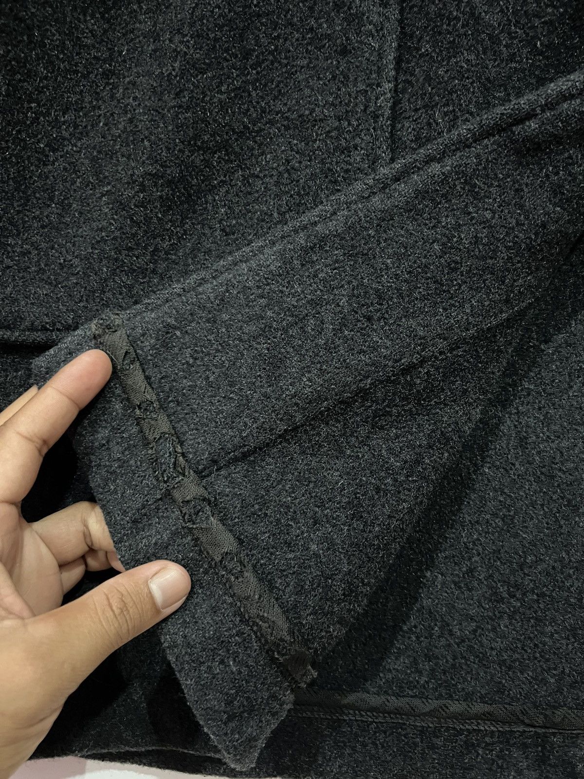 United Colors Of Benetton 🔥 UCB UNITED COLORS OF BENETTON DUFFLE COAT Size US L / EU 52-54 / 3 - 10 Thumbnail
