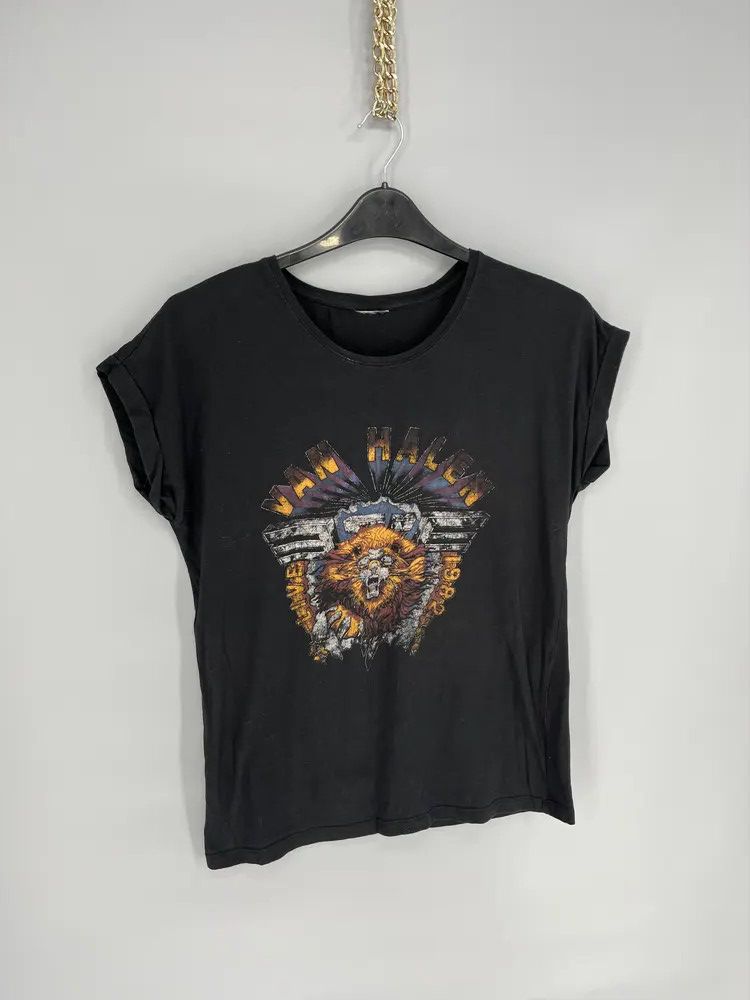 Band Tees Vintage Y2K Van Halen Graphic T-shirt Men Adult Size S / US 4 / IT 40 - 2 Thumbnail