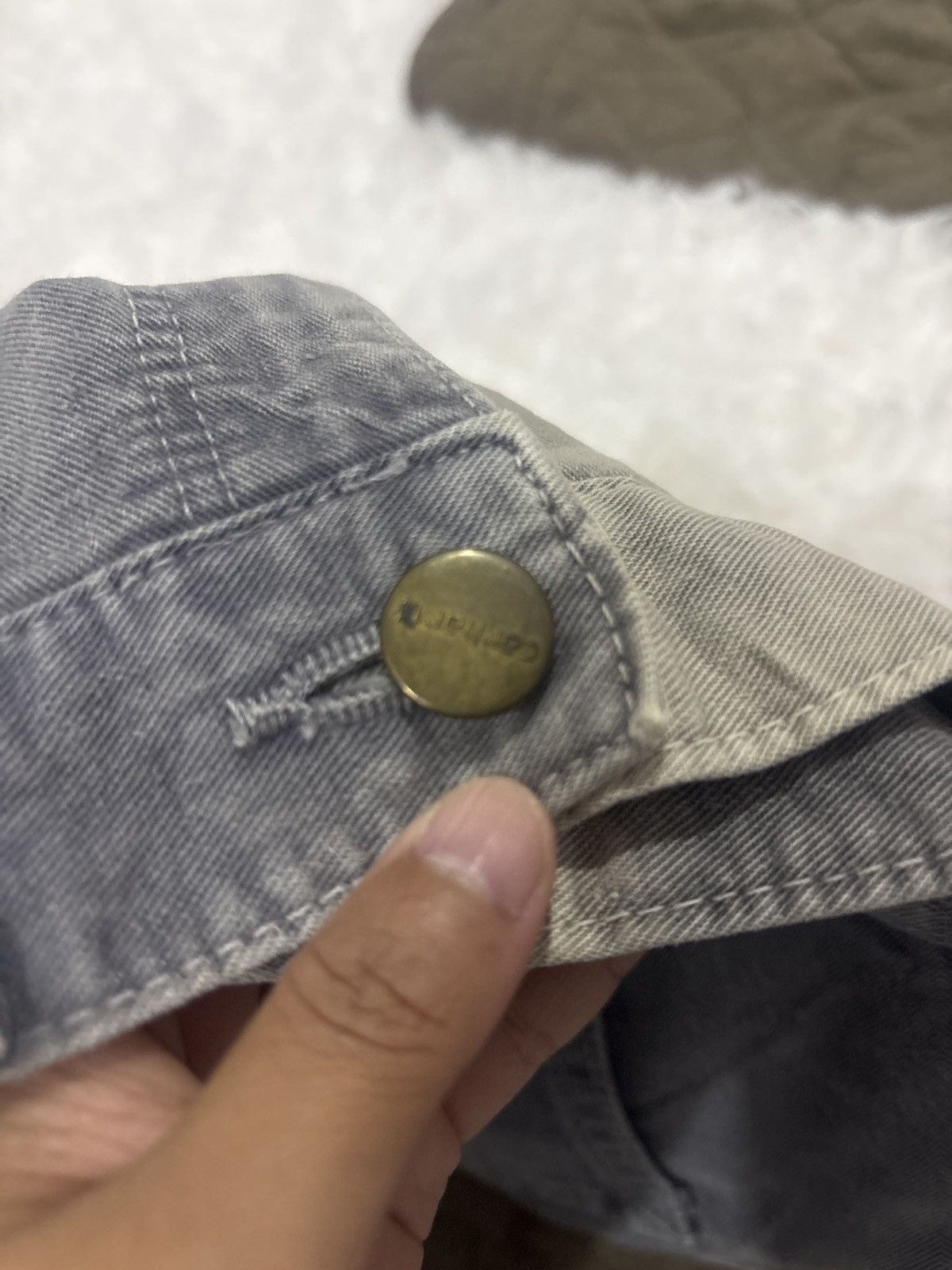 Carhartt × Vintage carhatt denim jeans Size US 32 / EU 48 - 5 Thumbnail