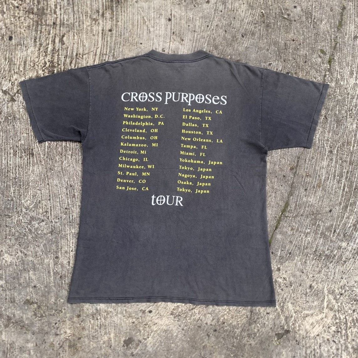 Vintage Vintage 90s Brockum Black Sabbath Cross Purposes Tour Tee XL Size US XL / EU 56 / 4 - 2 Thumbnail