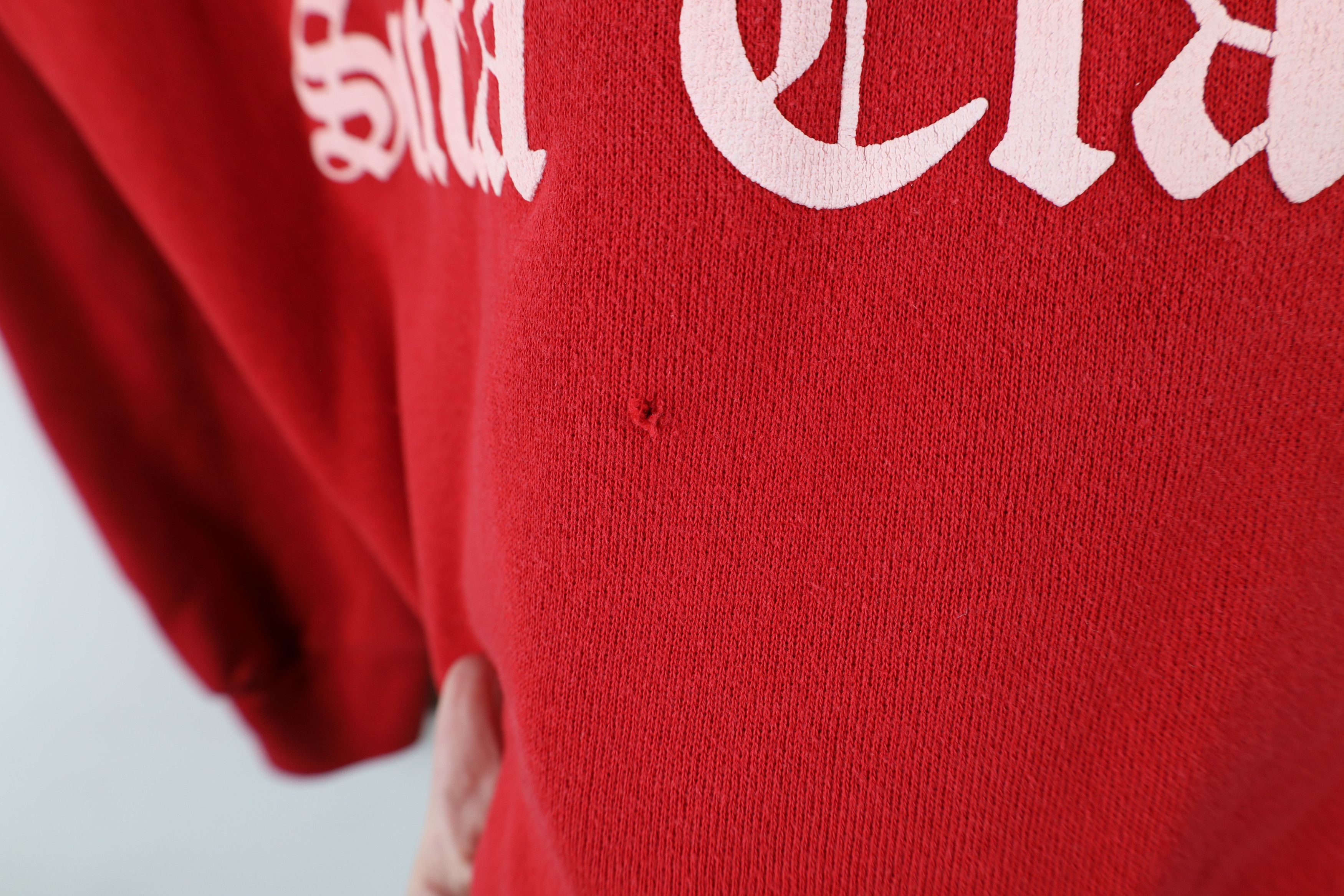 Vintage Vintage 90s Believe In Santa Claus Christmas Sweatshirt USA Size XL / US 12-14 / IT 48-50 - 5 Thumbnail
