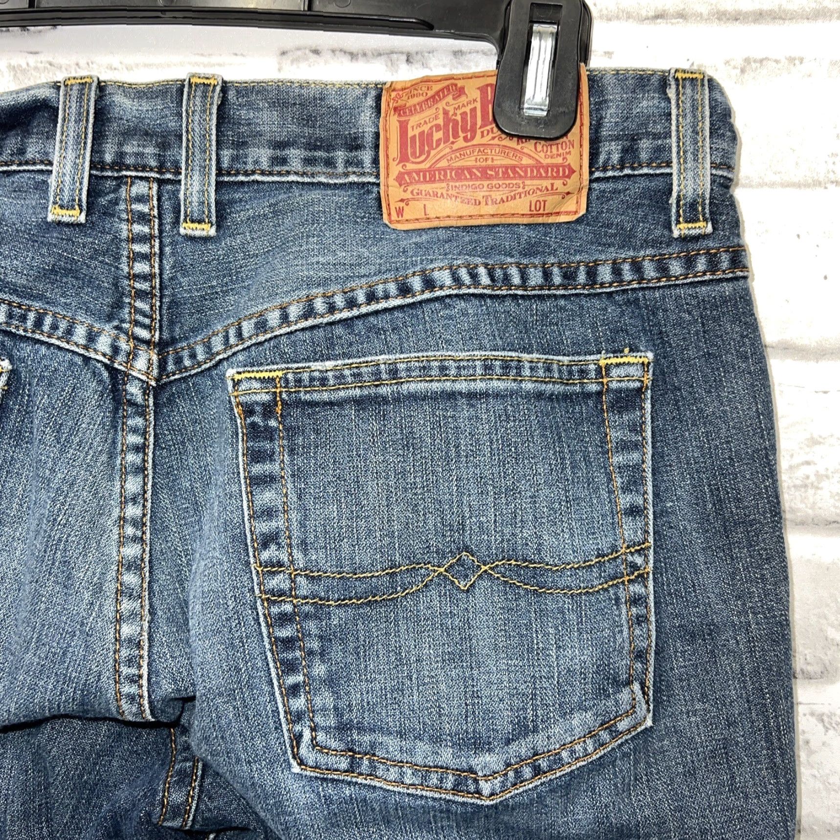 Lucky Brand VTG Lucky Brand Button Fly Blue Jeans Womens Size 10/30 Size 32" / US 10 / IT 46 - 4 Thumbnail