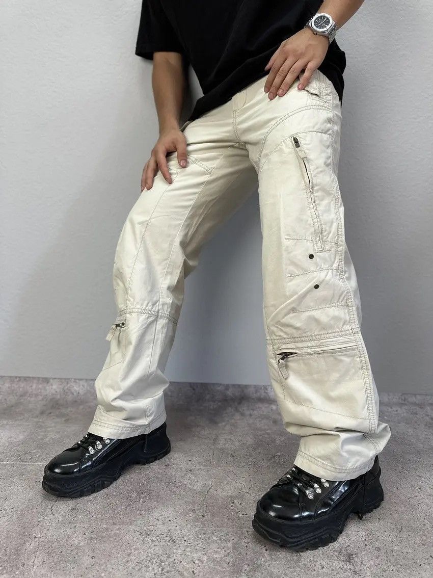If Six Was Nine Vintage pants clockhouse cargo baggy fit faded streetstyle Size US 32 / EU 48 - 1 Thumbnail